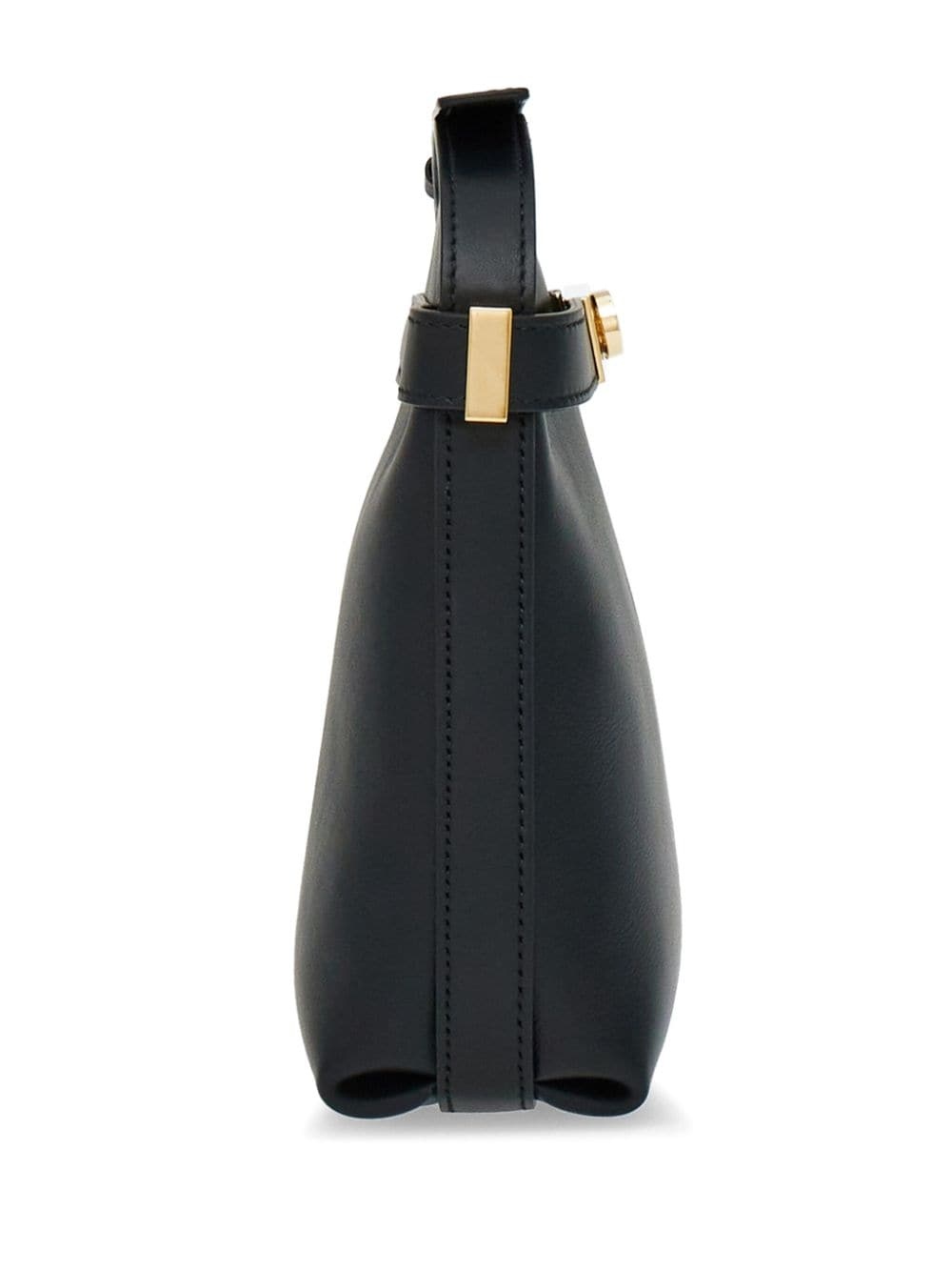 Hug Gancini-plaque leather phone holder - 3