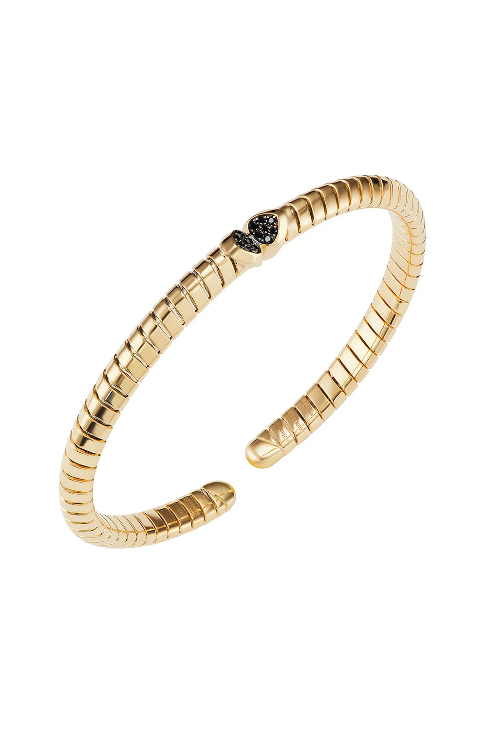 Black Diamond Trisolina Bangle Bracelet - 1