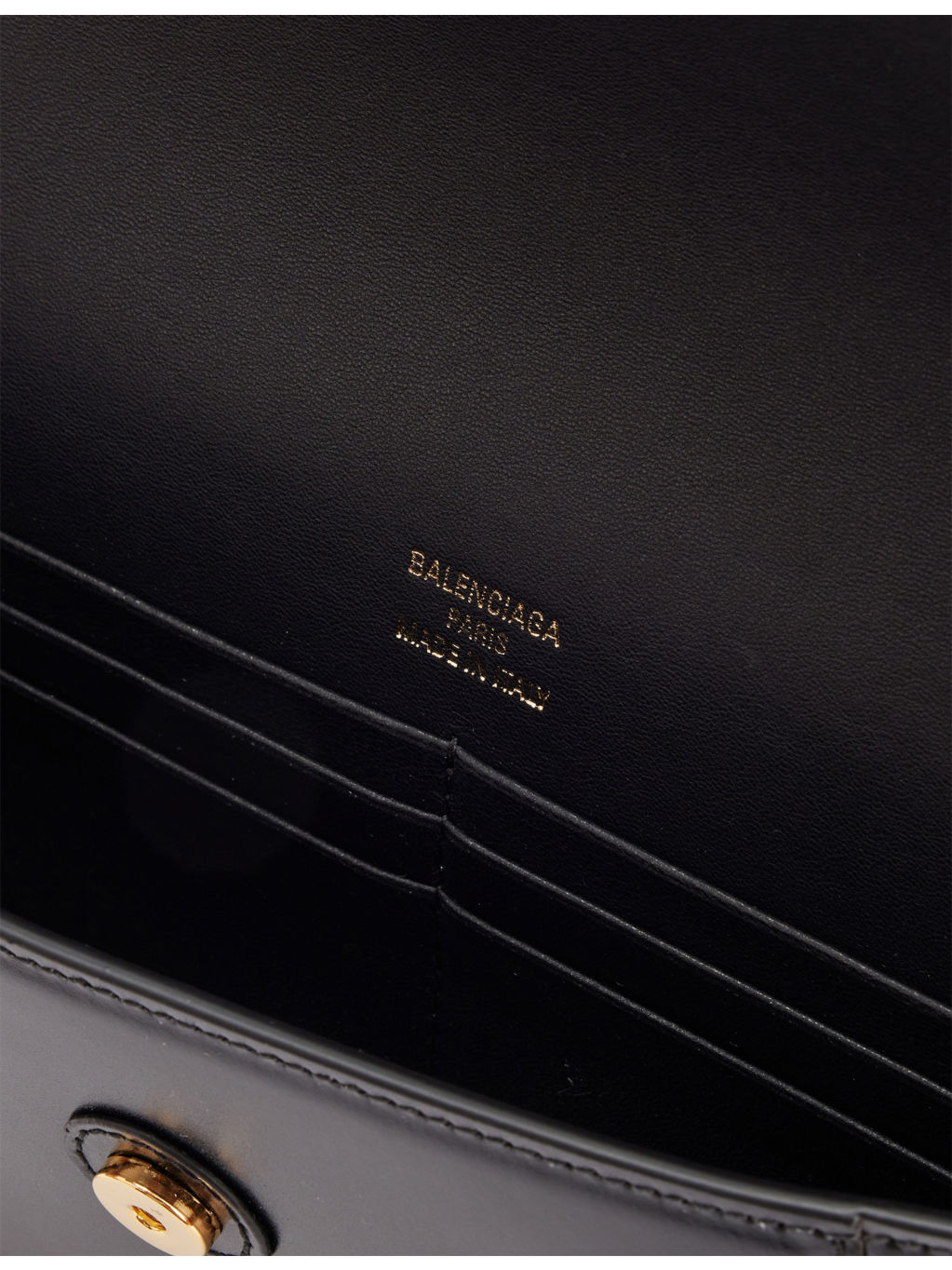 Hourglass Leather Clutch - 5
