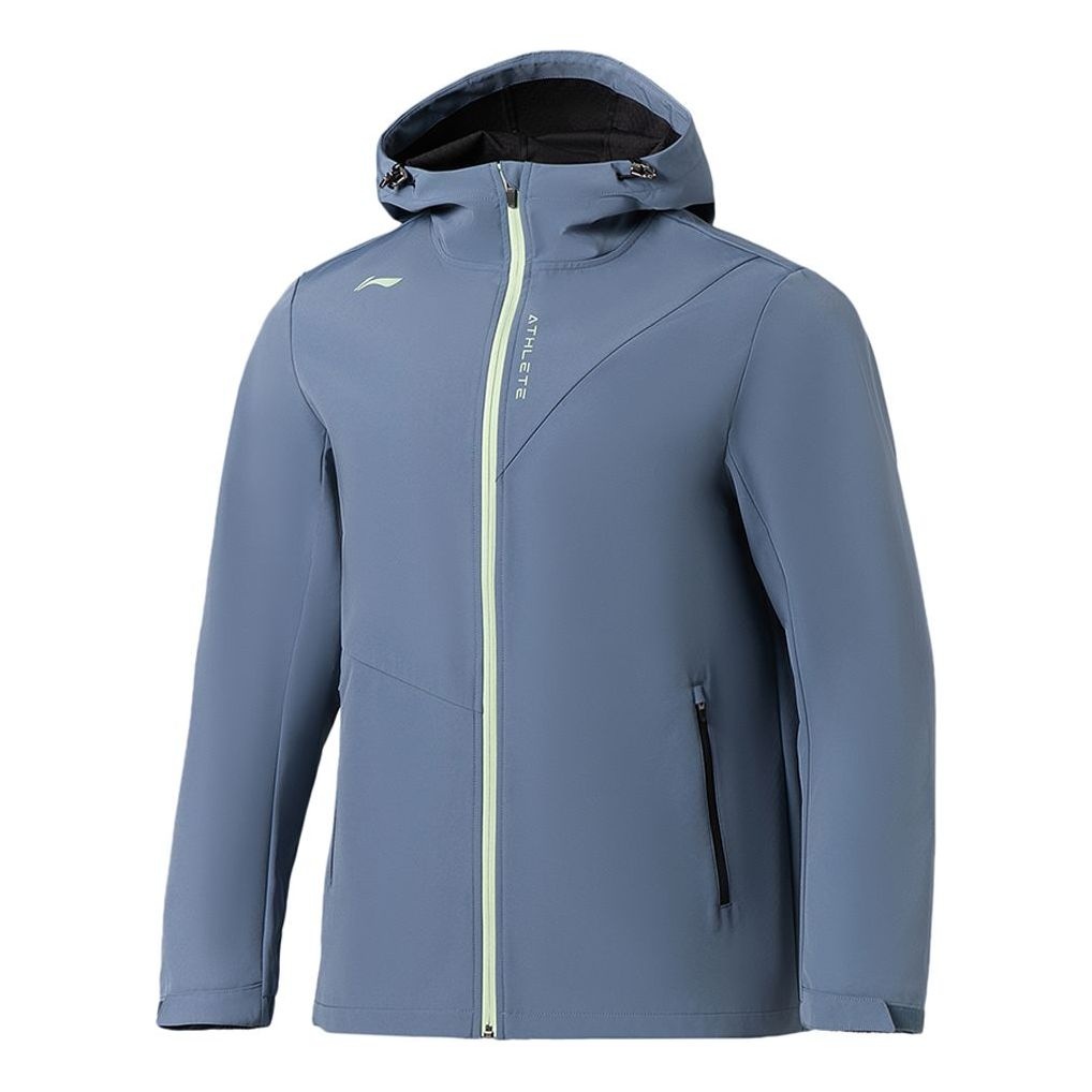 Li-Ning Sports Hooded Windbreaker 'Blue' AFDS005-2 - 1