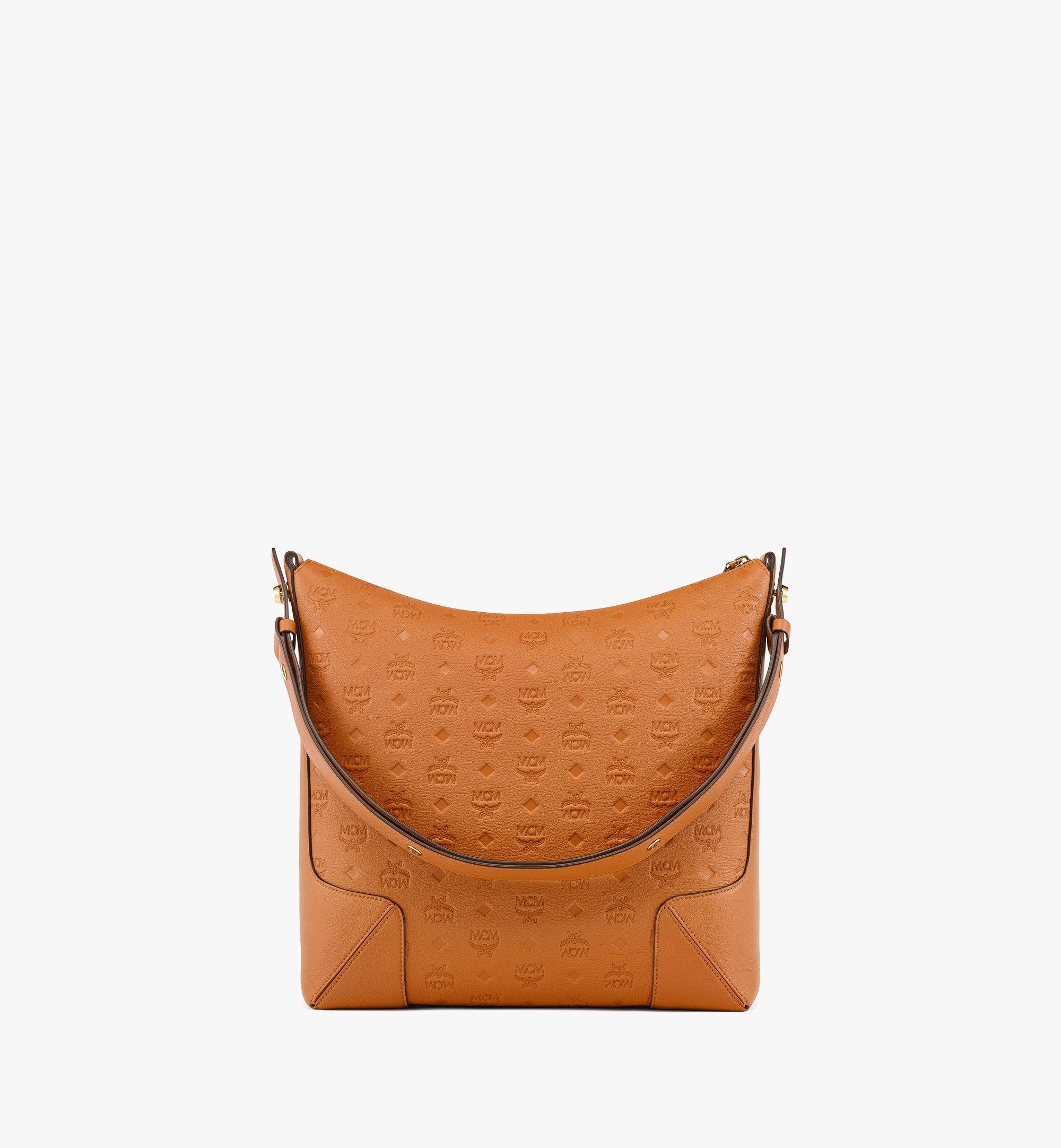 Aren Hobo in Embossed Monogram Leather - 5