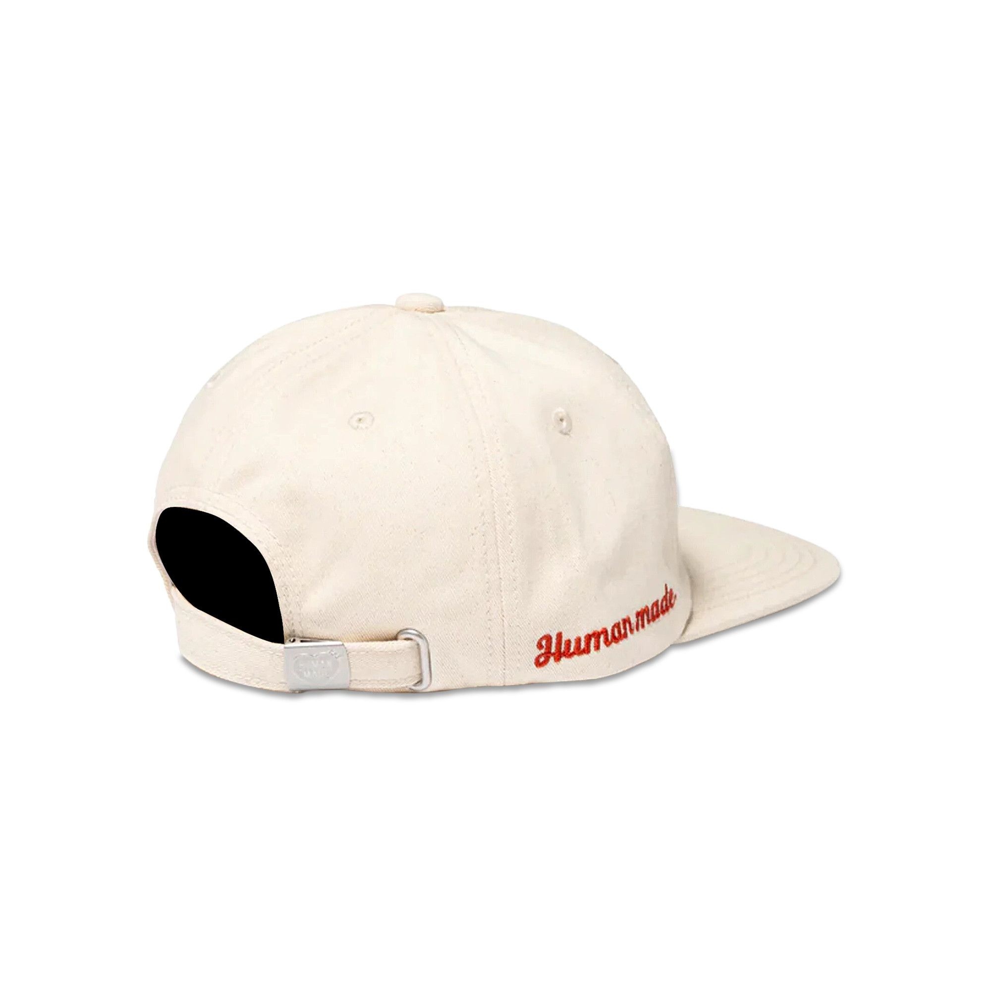 Human Made Human Made 6 Panel Twill Cap #1 'WHITE' | goat