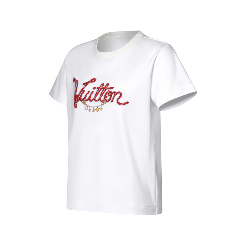 Louis Vuitton Signature Print T-Shirt outlook