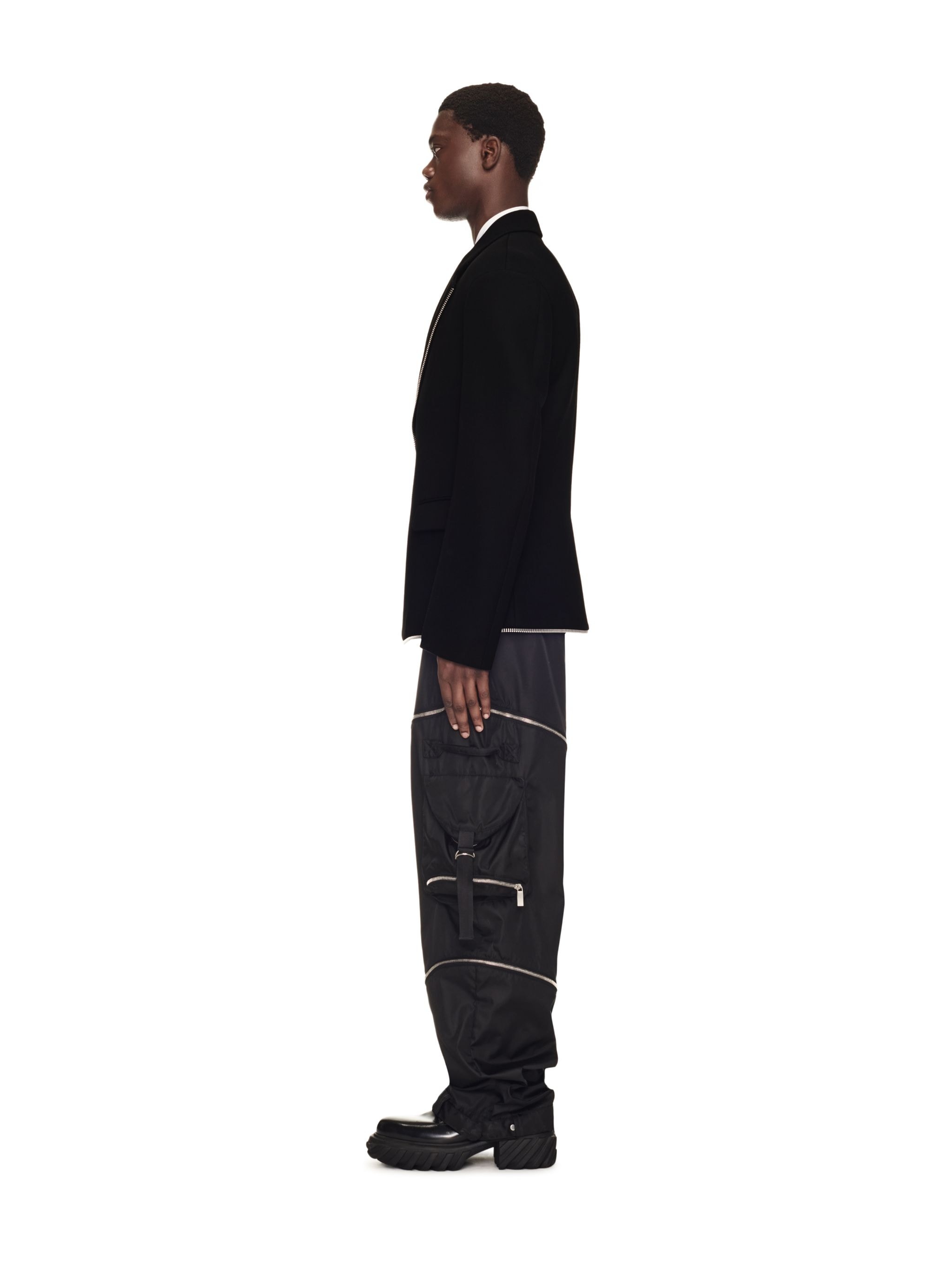 Zip Japwool Round Double Jacket - 3