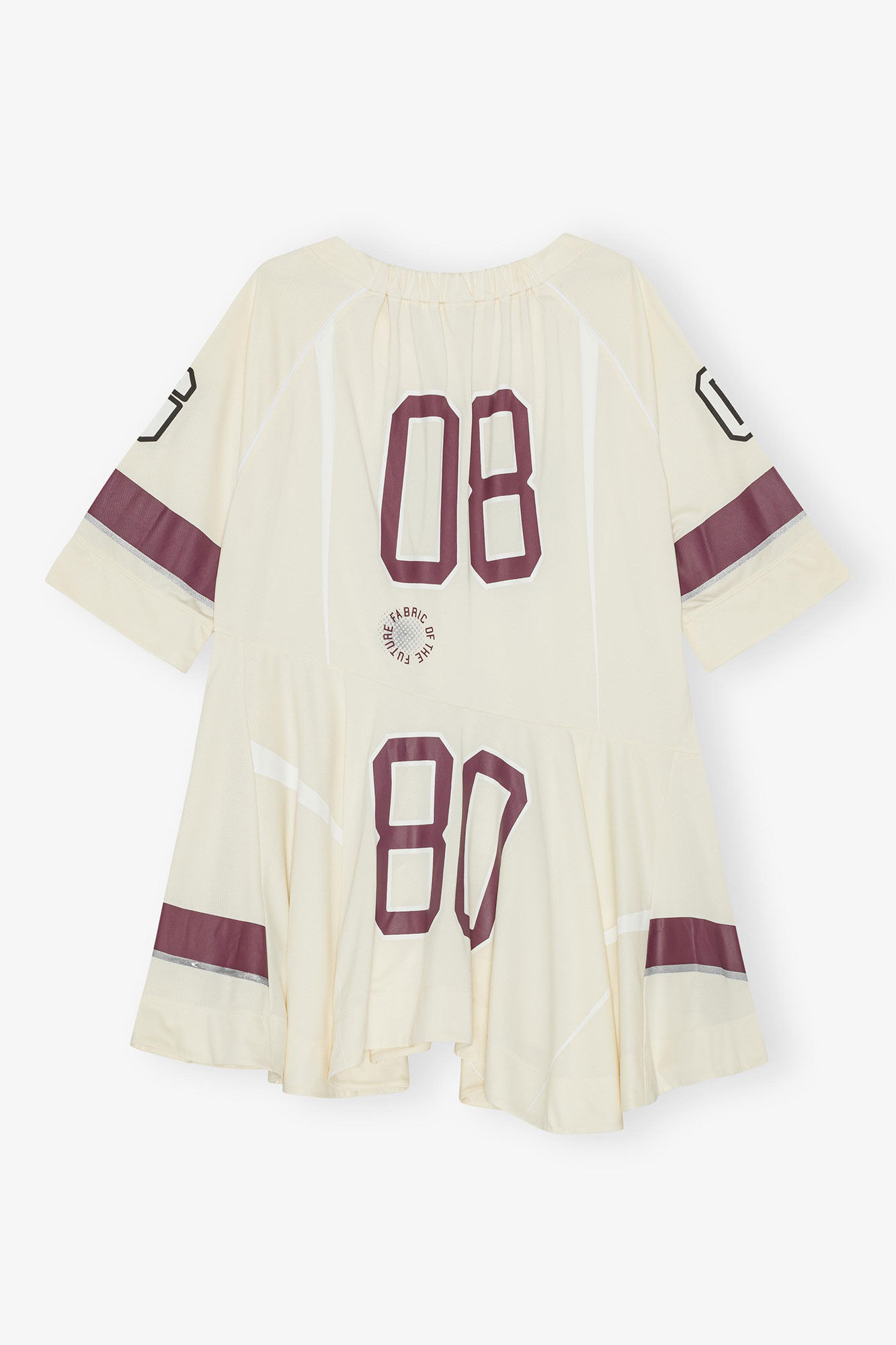 OFF-WHITE FUTURE MESH OVERSIZED MINI DRESS - 7