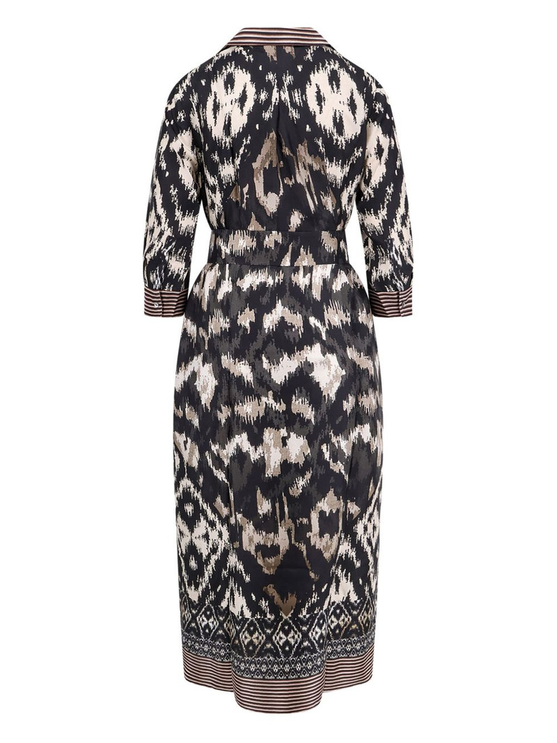 Pierre-Louis Mascia graphic-print midi dress outlook