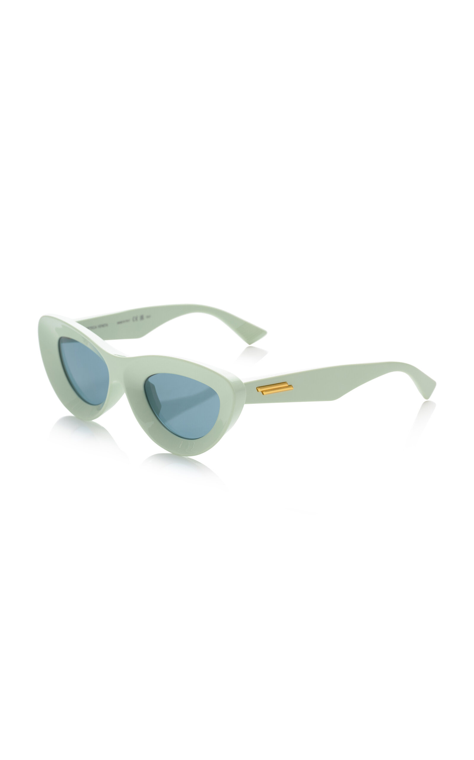 Avant Garde Cat-Eye Acetate Sunglasses green - 3