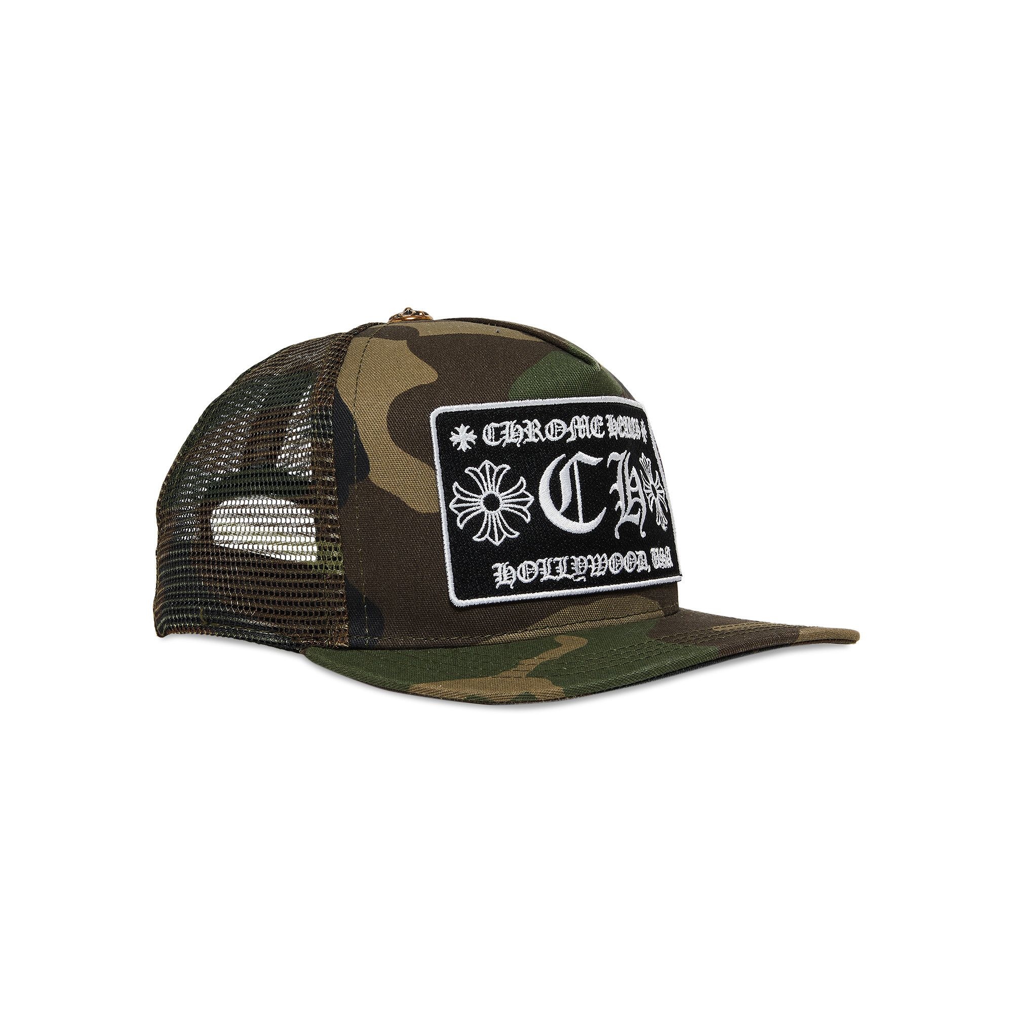 Chrome Hearts Hollywood Trucker Hat 'Green' - 2