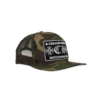 Chrome Hearts Chrome Hearts Hollywood Trucker Hat 'Green' outlook