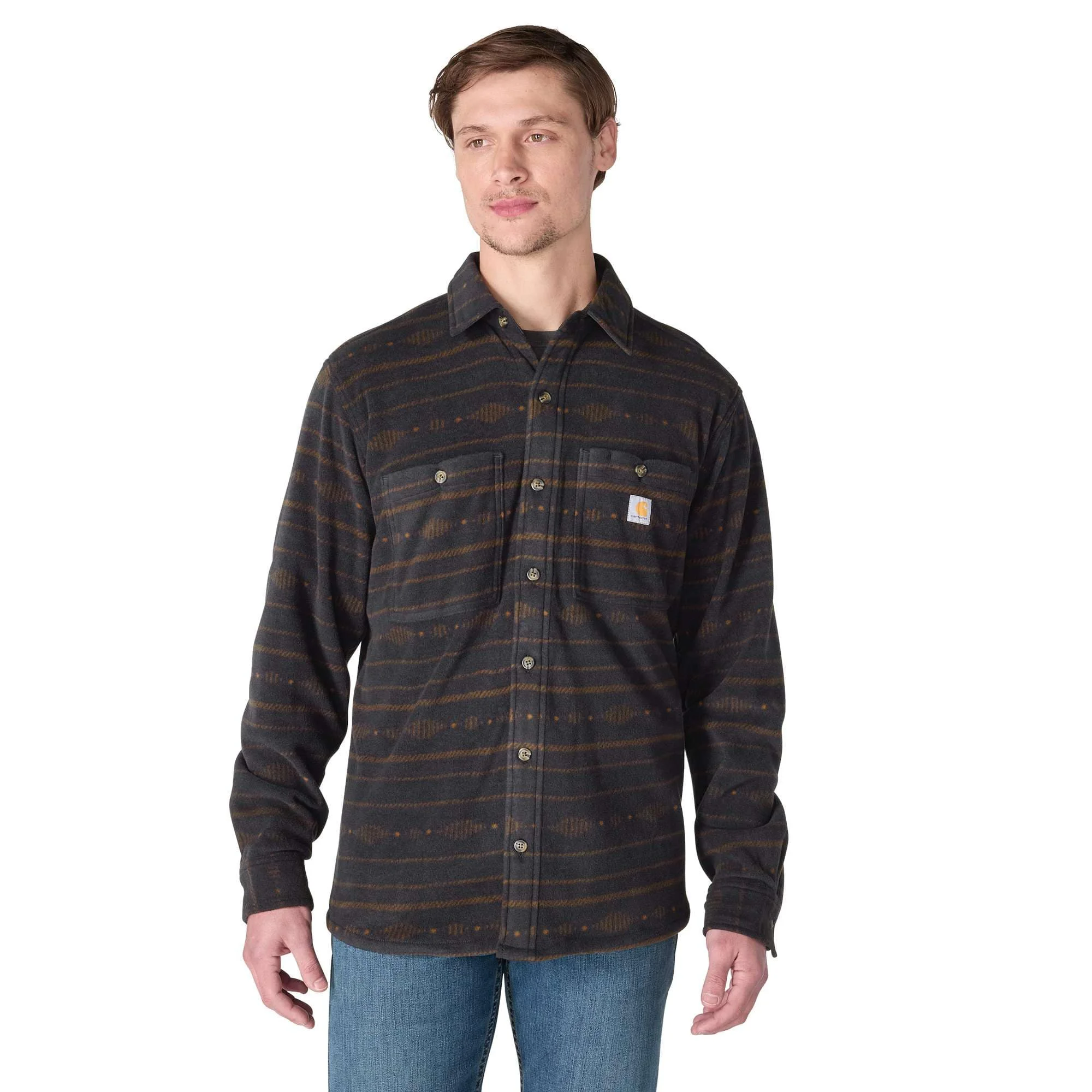 Seneca Loose LS Printed Shirt - 1