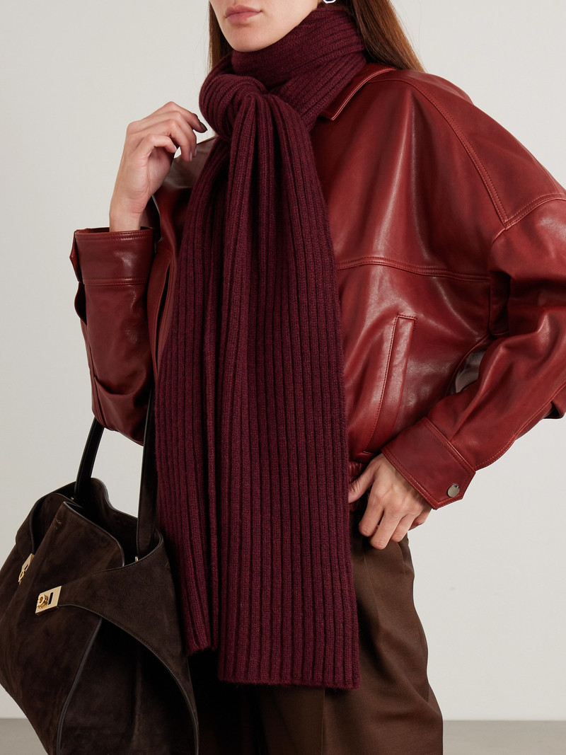 arch4 Nancy Ribbed Cashmere Scarf outlook