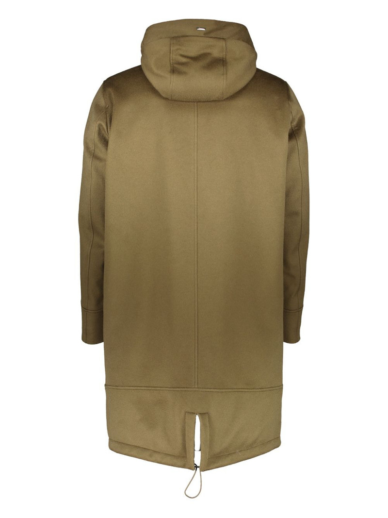 Herno adjustable-hood pocket coat outlook