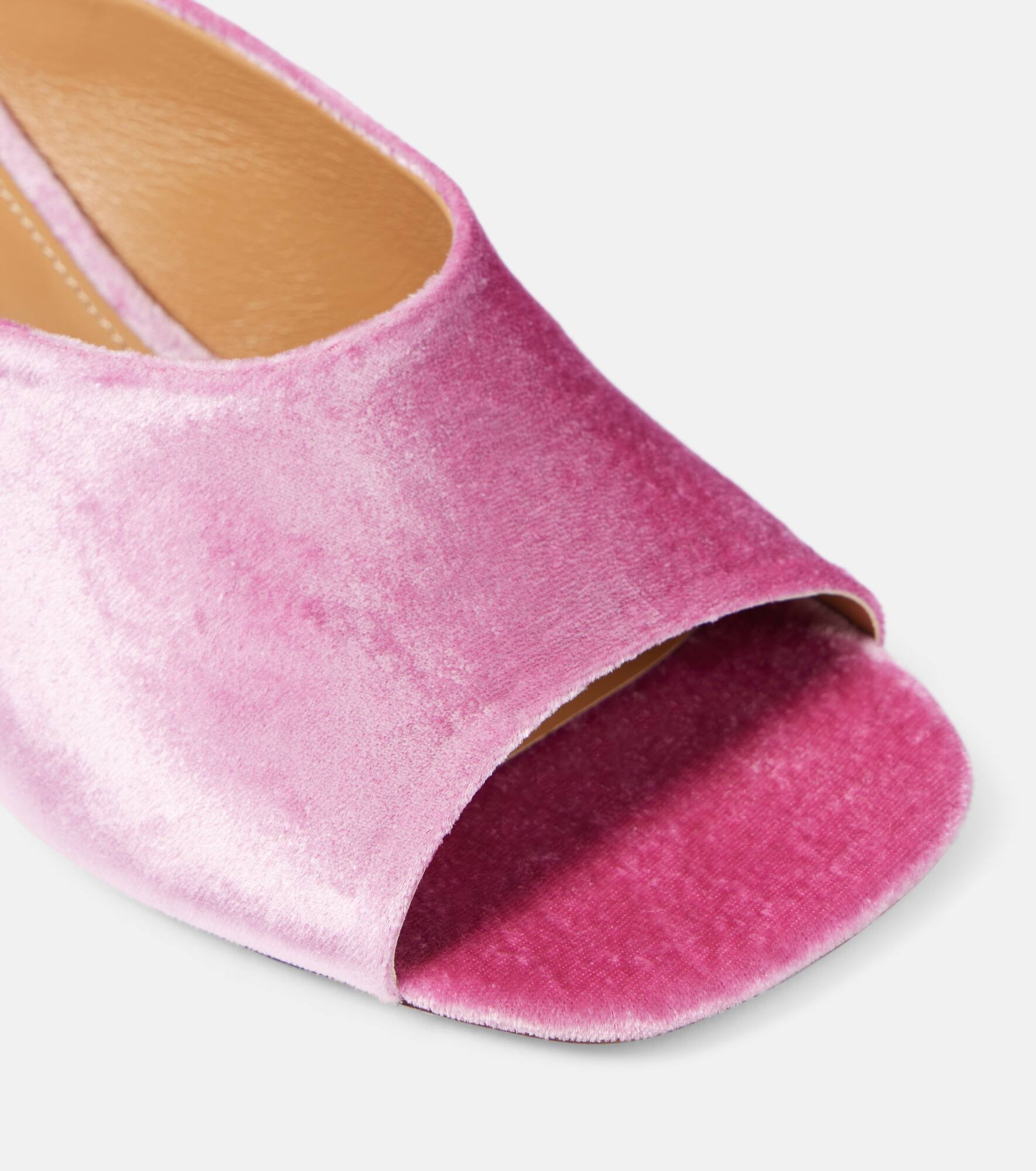 65 velvet mules - 6
