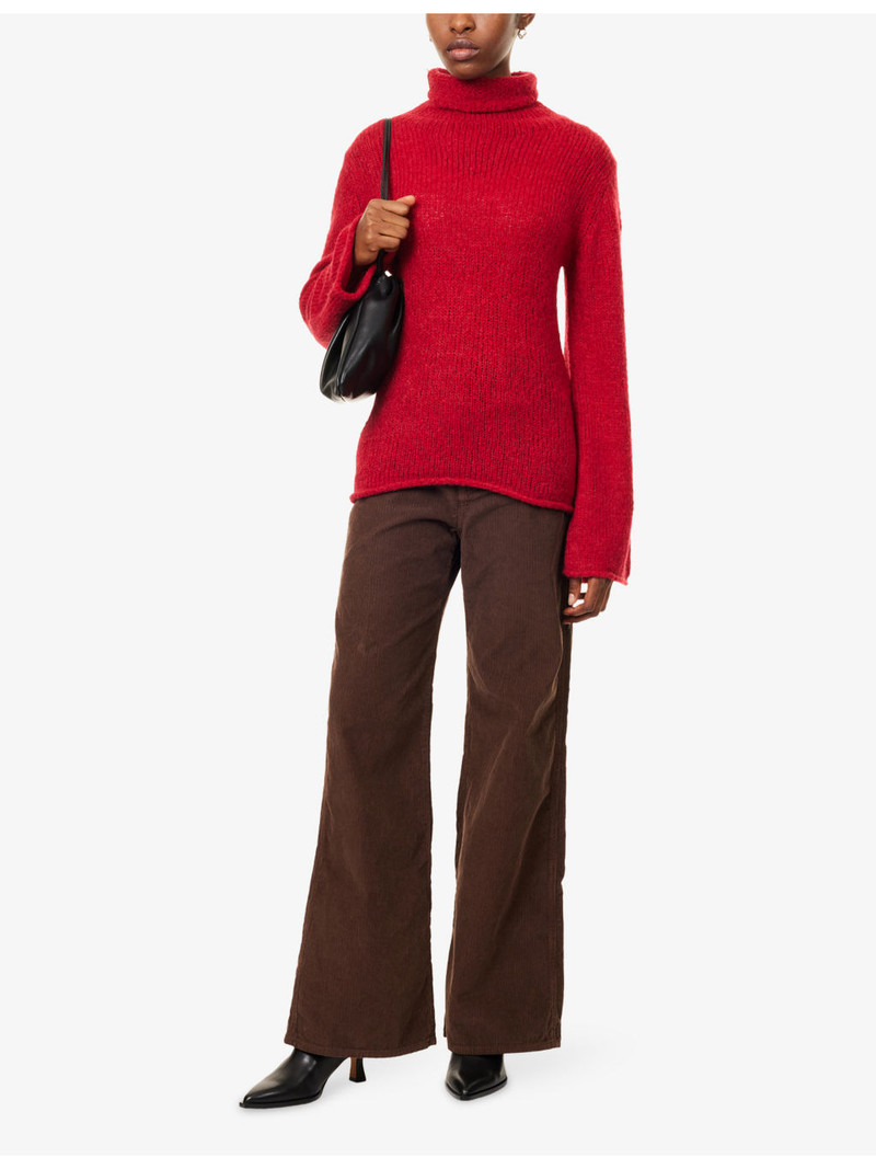 Reformation Grove Turtleneck Alpaca Wool-Blend Jumper outlook
