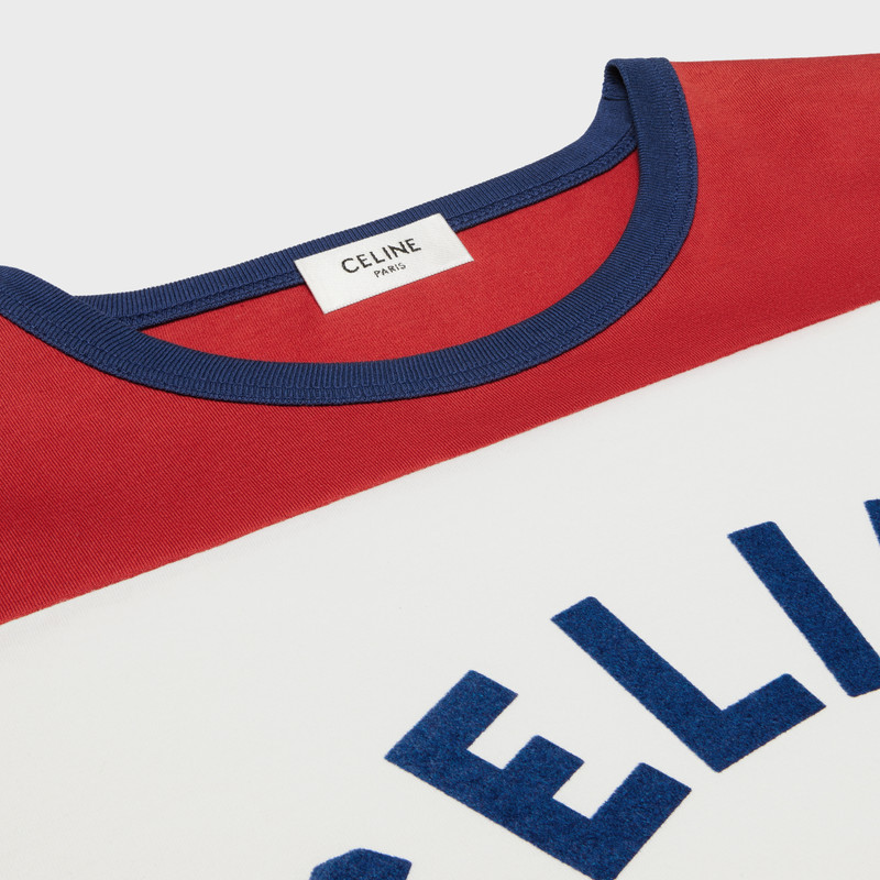 celine paris 70's T-shirt in cotton jersey 3