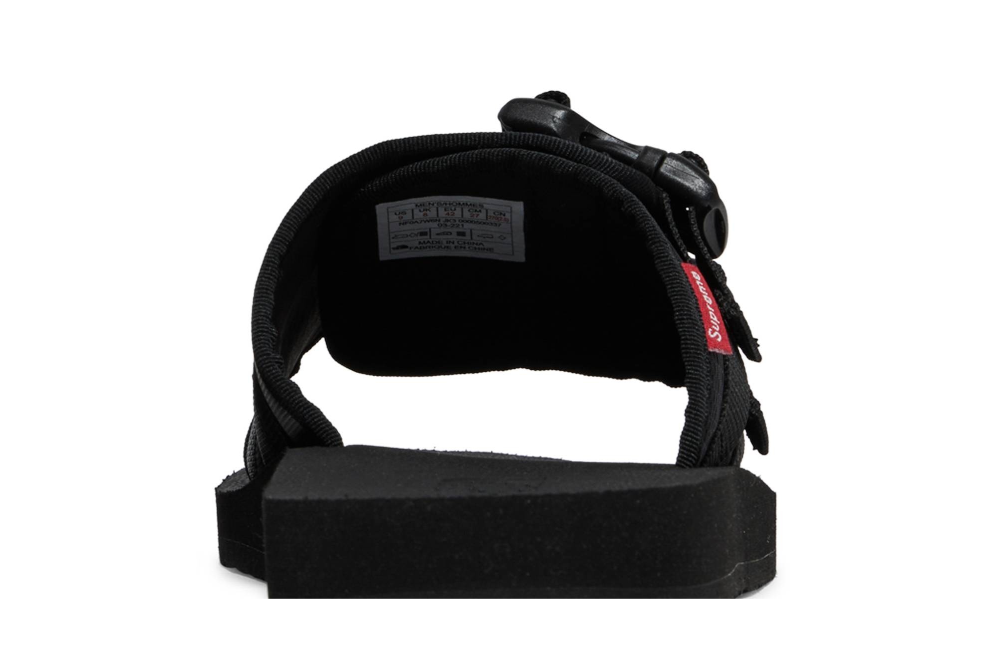 Supreme x Trekking Sandal 'Black White' - 7