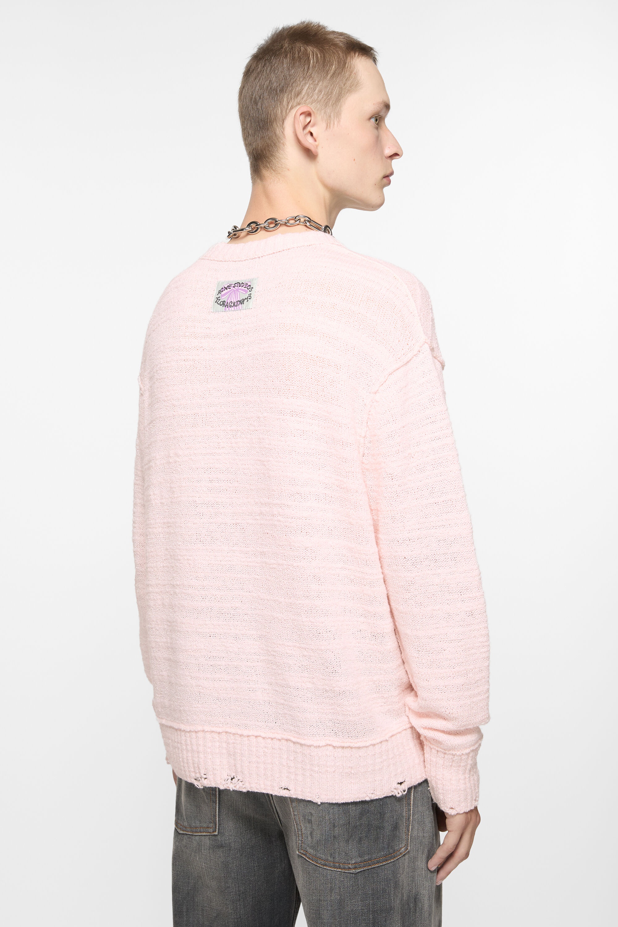 Knit sweater - Baby pink - 3