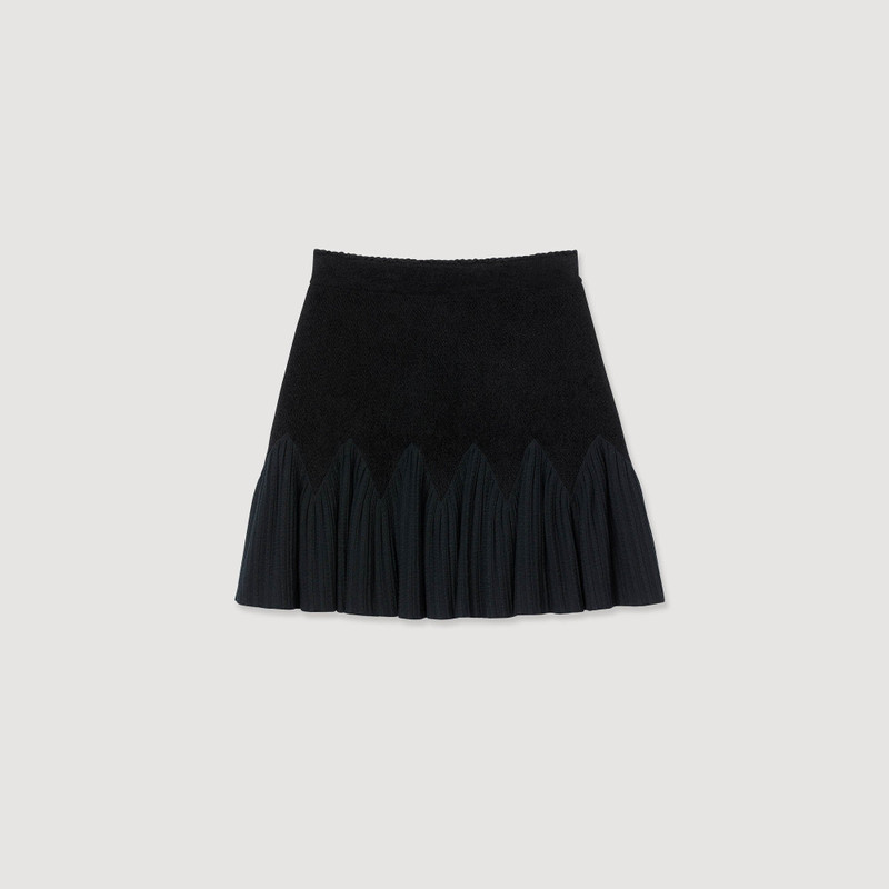 MINI TWO-TONE SKIRT 1