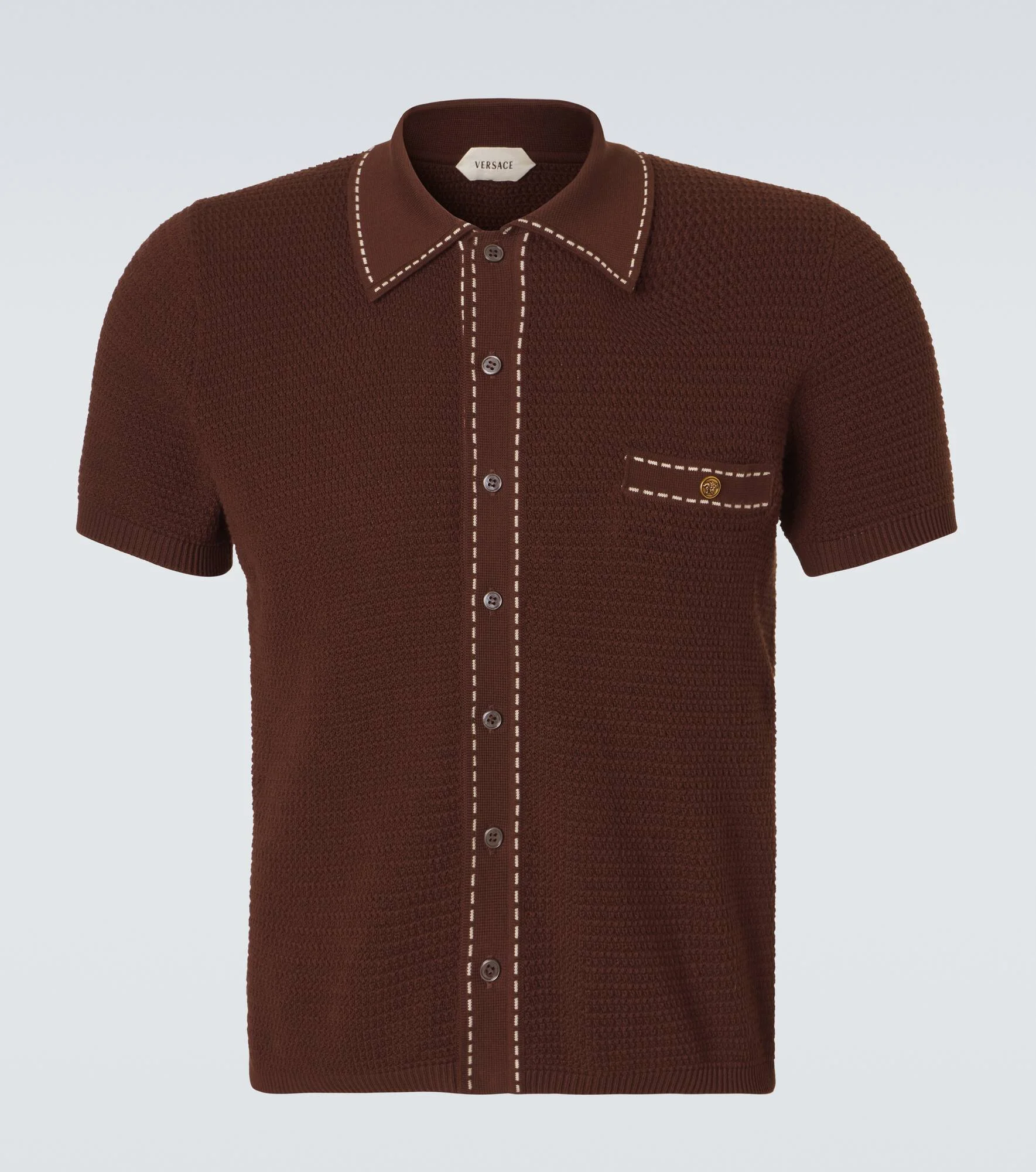 Cotton polo shirt - 1