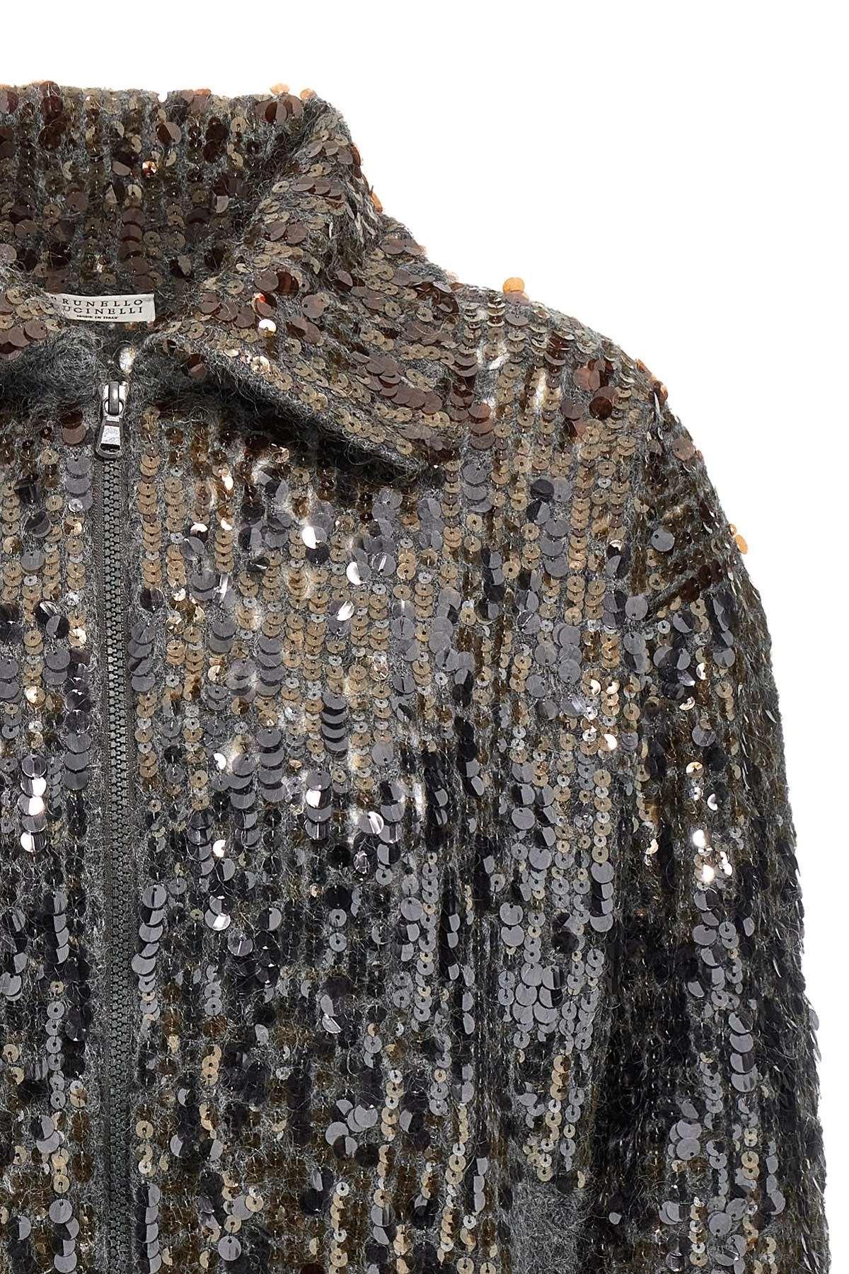 'Dazzling Dégradé Embroidery' cardigan - 3