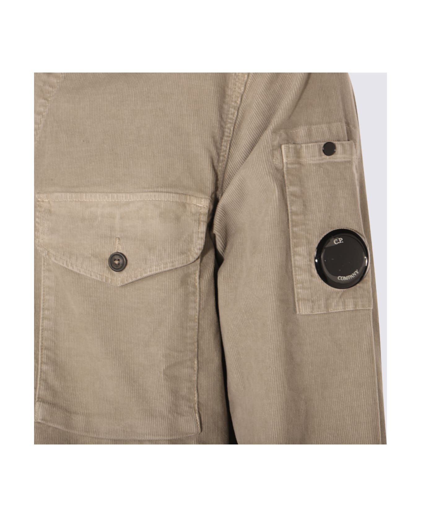 Beige Cotton Shirt - 3
