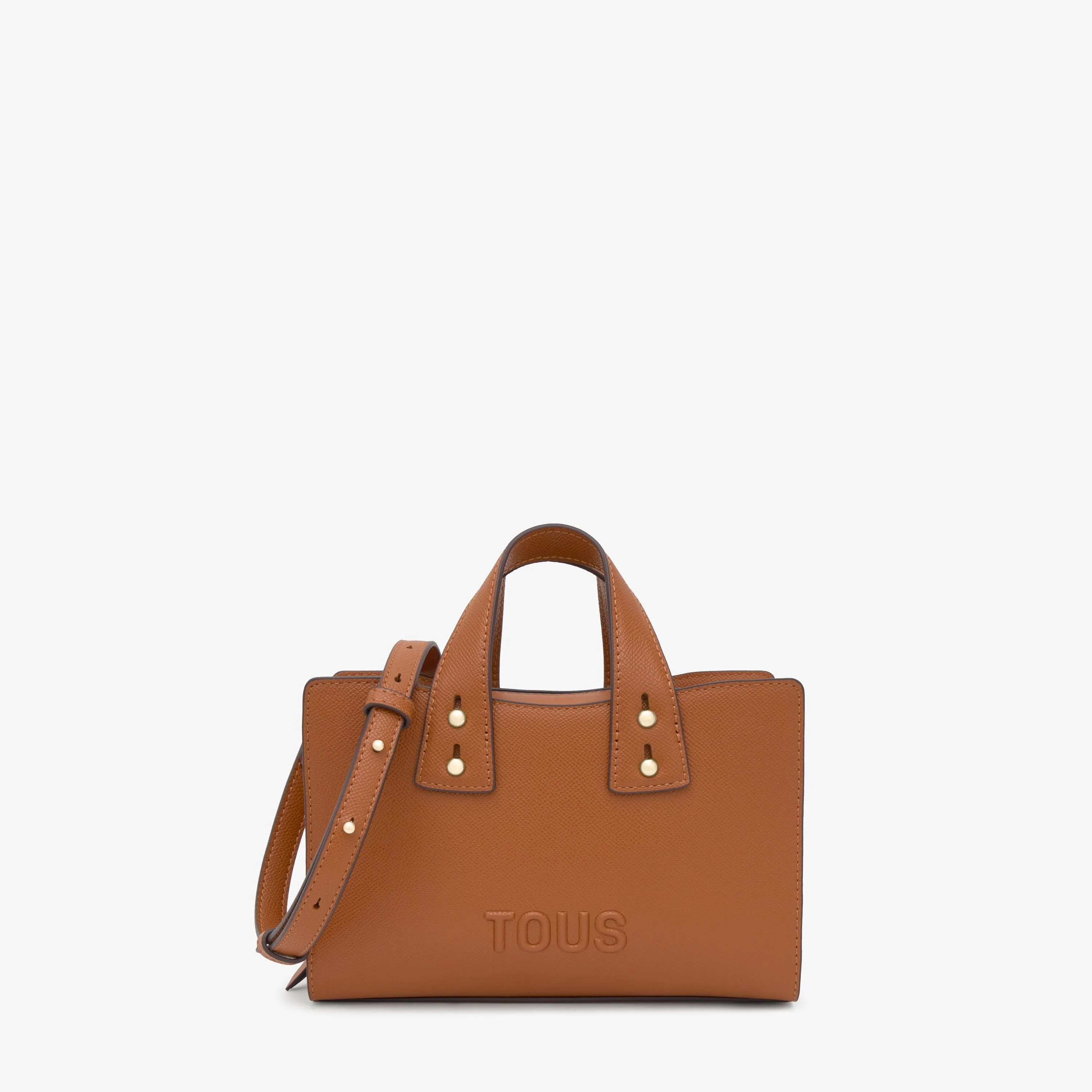 Small camel-colored Bowling bag TOUS Back to Basics - 1