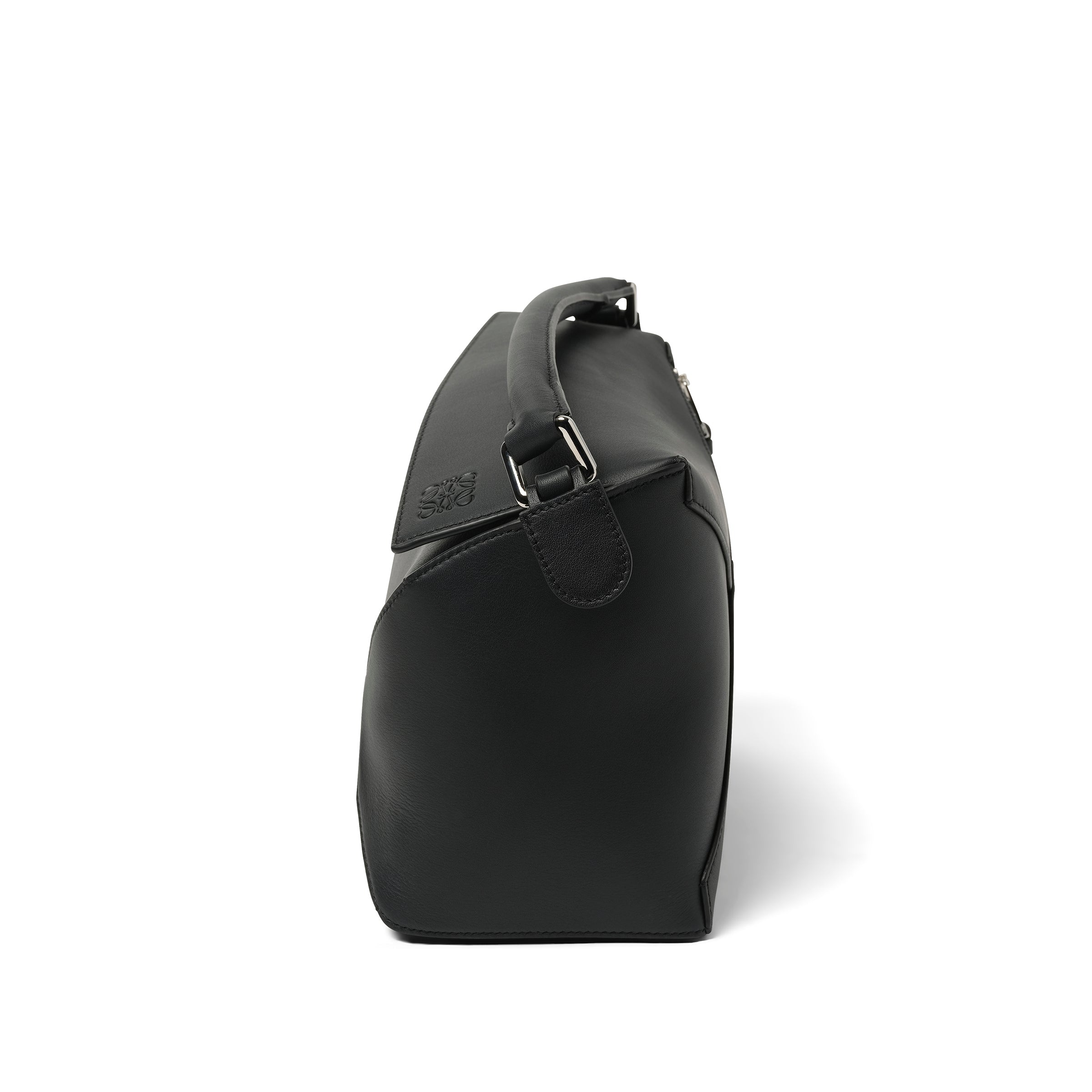 Puzzle Edge Bag in Black - 4