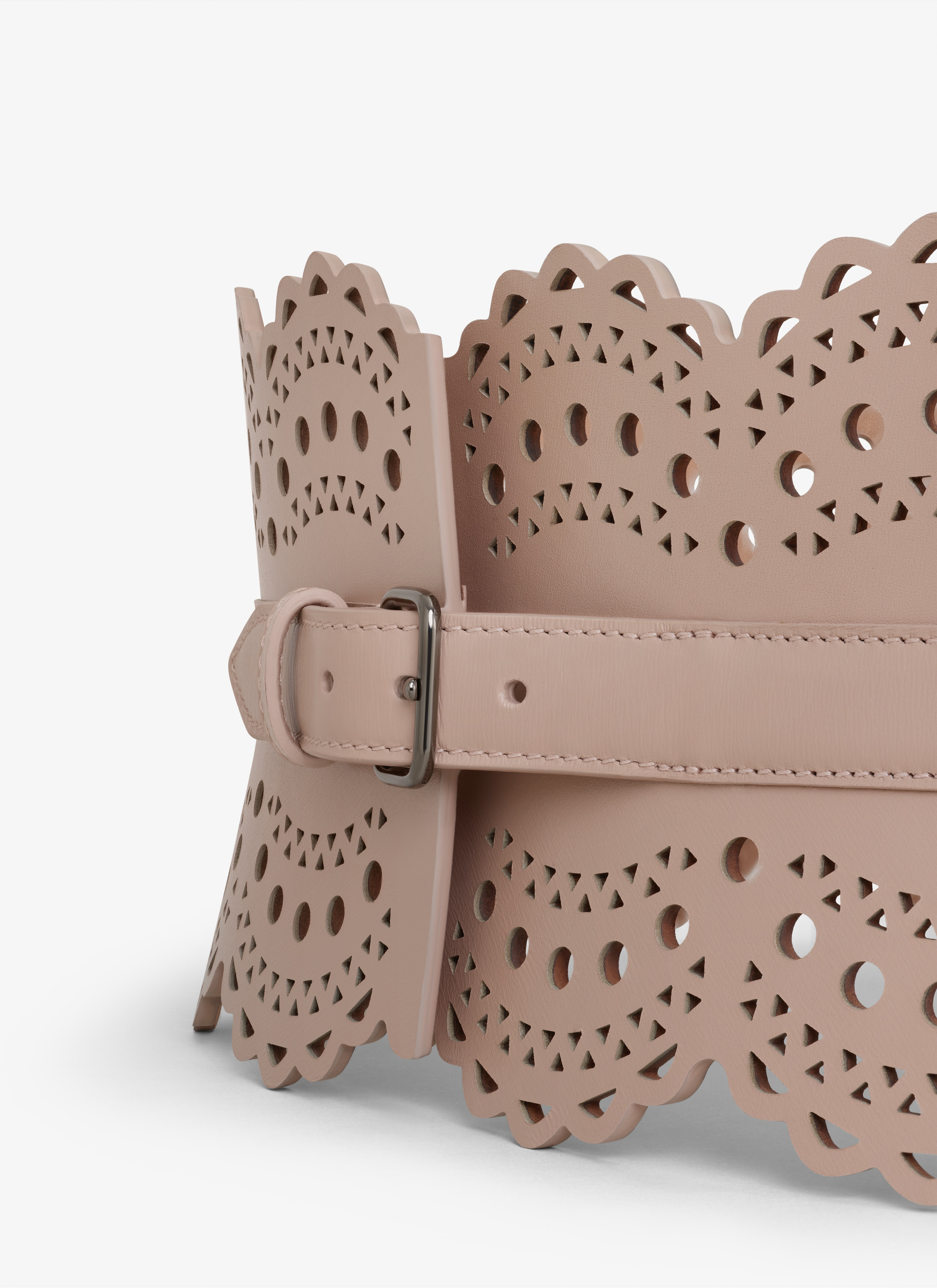 BUSTIER BELT IN VIENNE WAVE CALFSKIN - 3