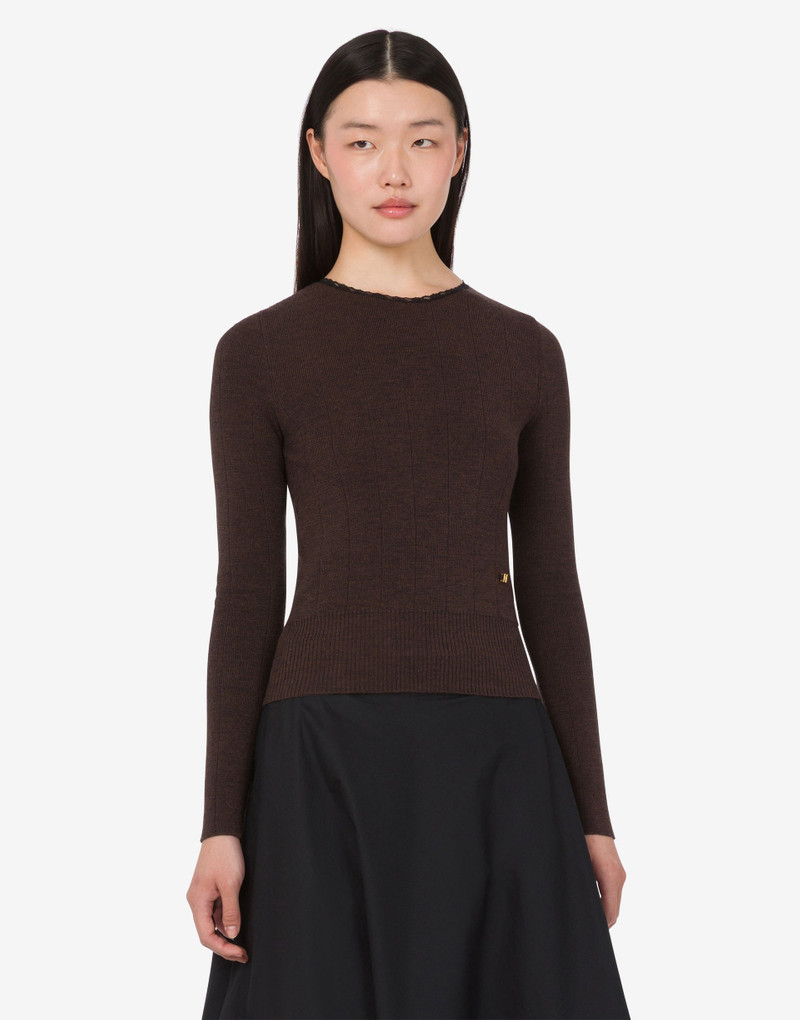 Moschino MERINO WOOL SWEATER outlook