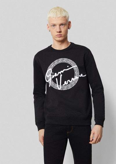 VERSACE GV Signature Print Sweatshirt outlook