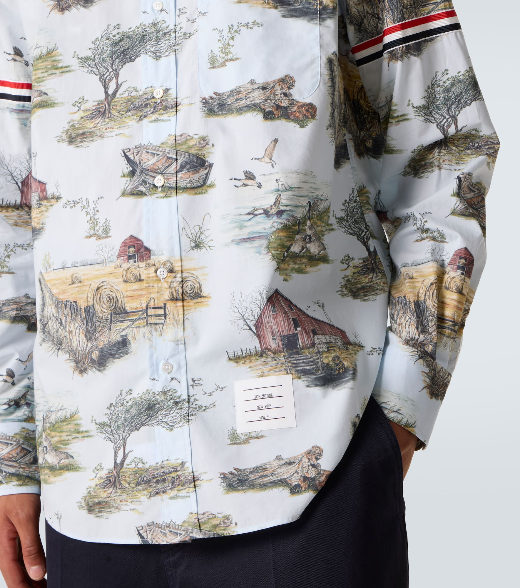 Printed cotton shirt - 5