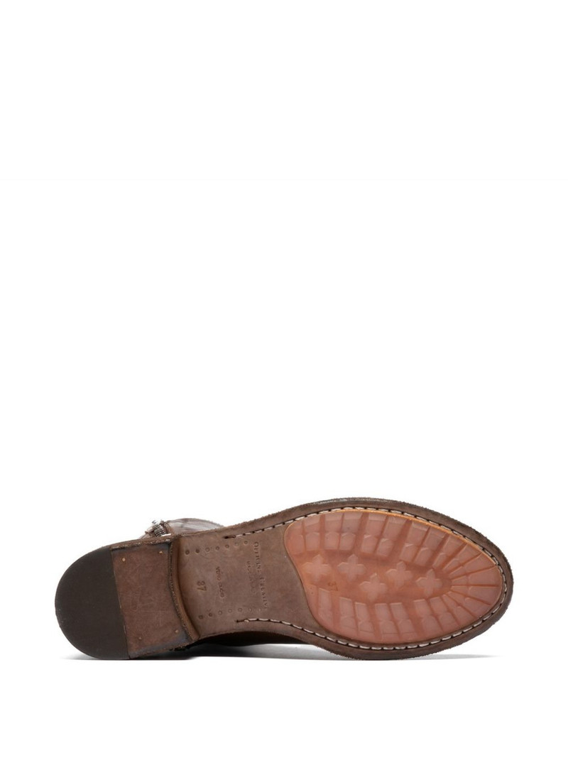 Lison zip leather boots 4
