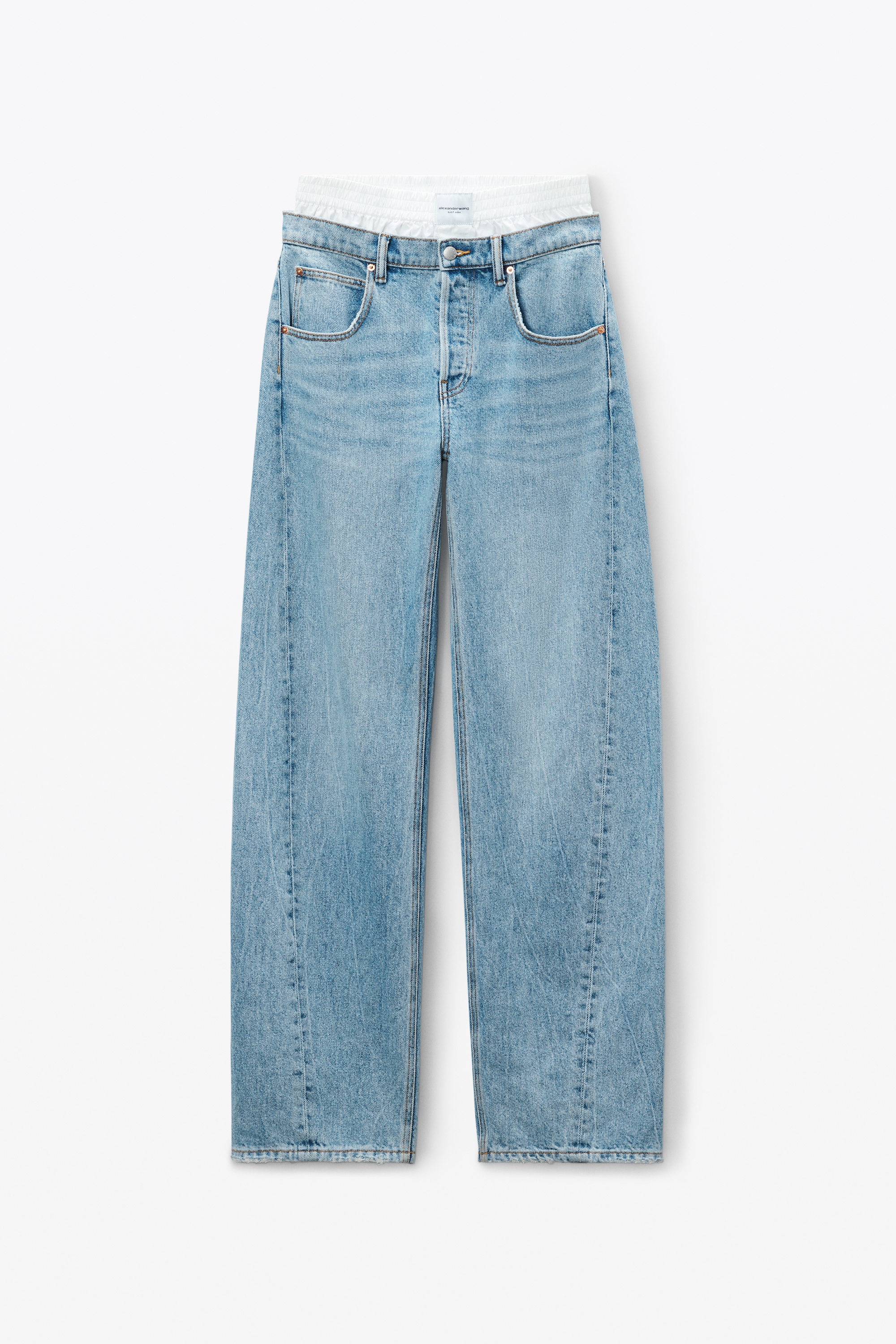 Alexander Wang Balloon Jean with Pre-Styled Boxer | REVERSIBLE