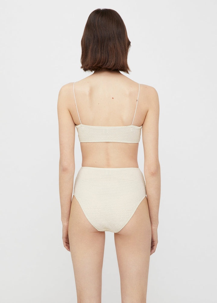 Smocked bikini bottoms tofu - 4