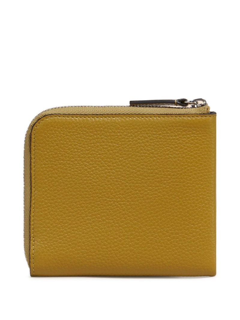 Marni textured leather zip-around wallet outlook