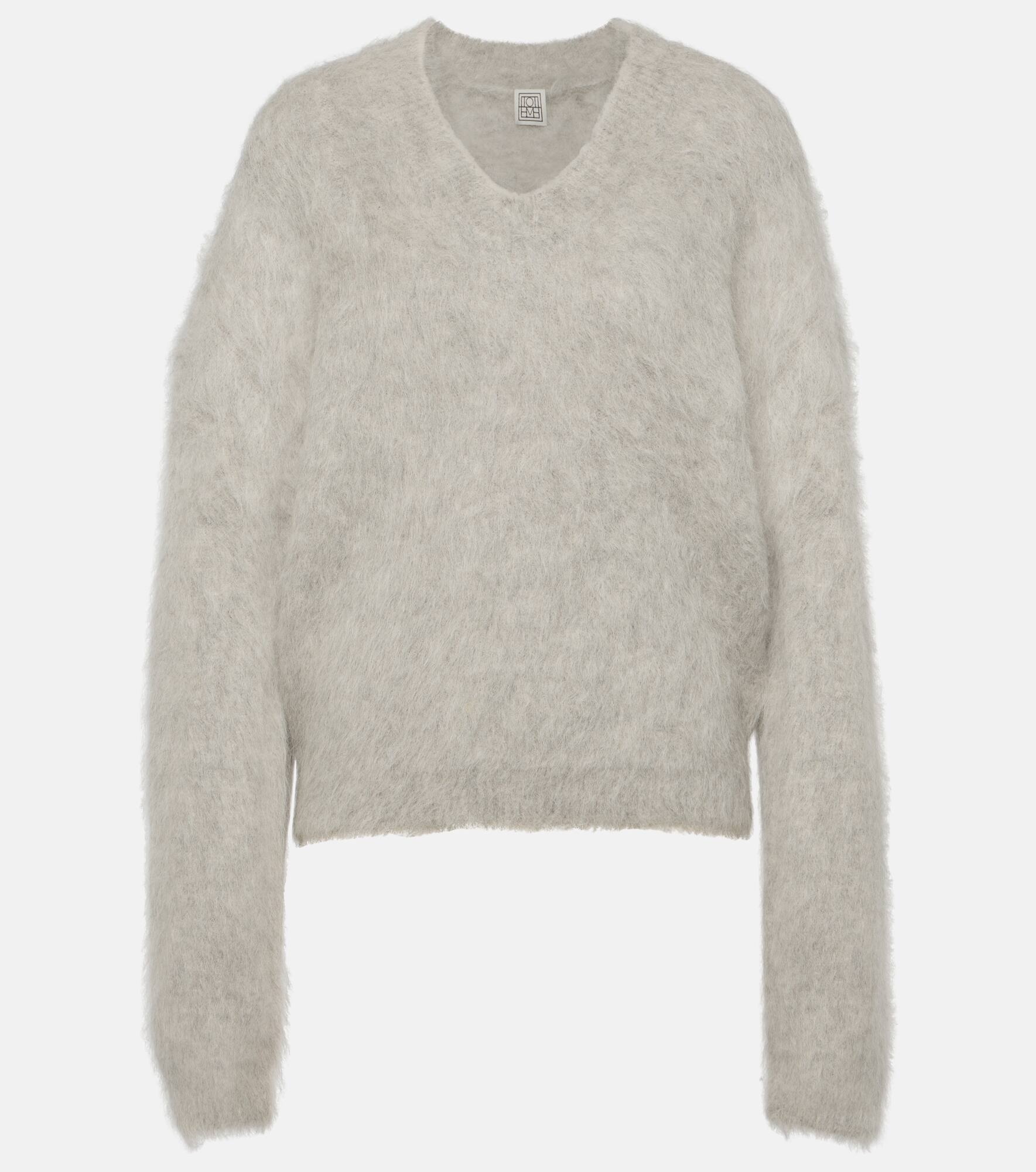 Alpaca-blend sweater - 1