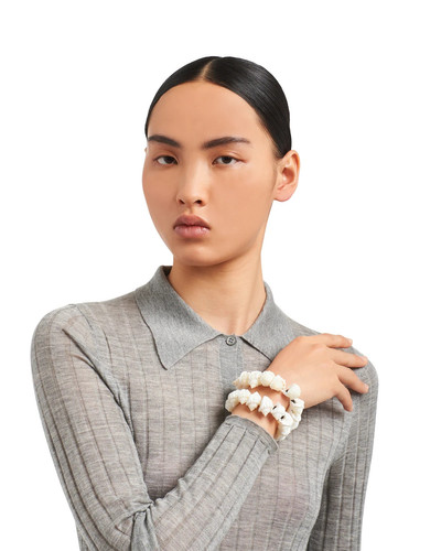 Prada Silver bracelet with shells outlook