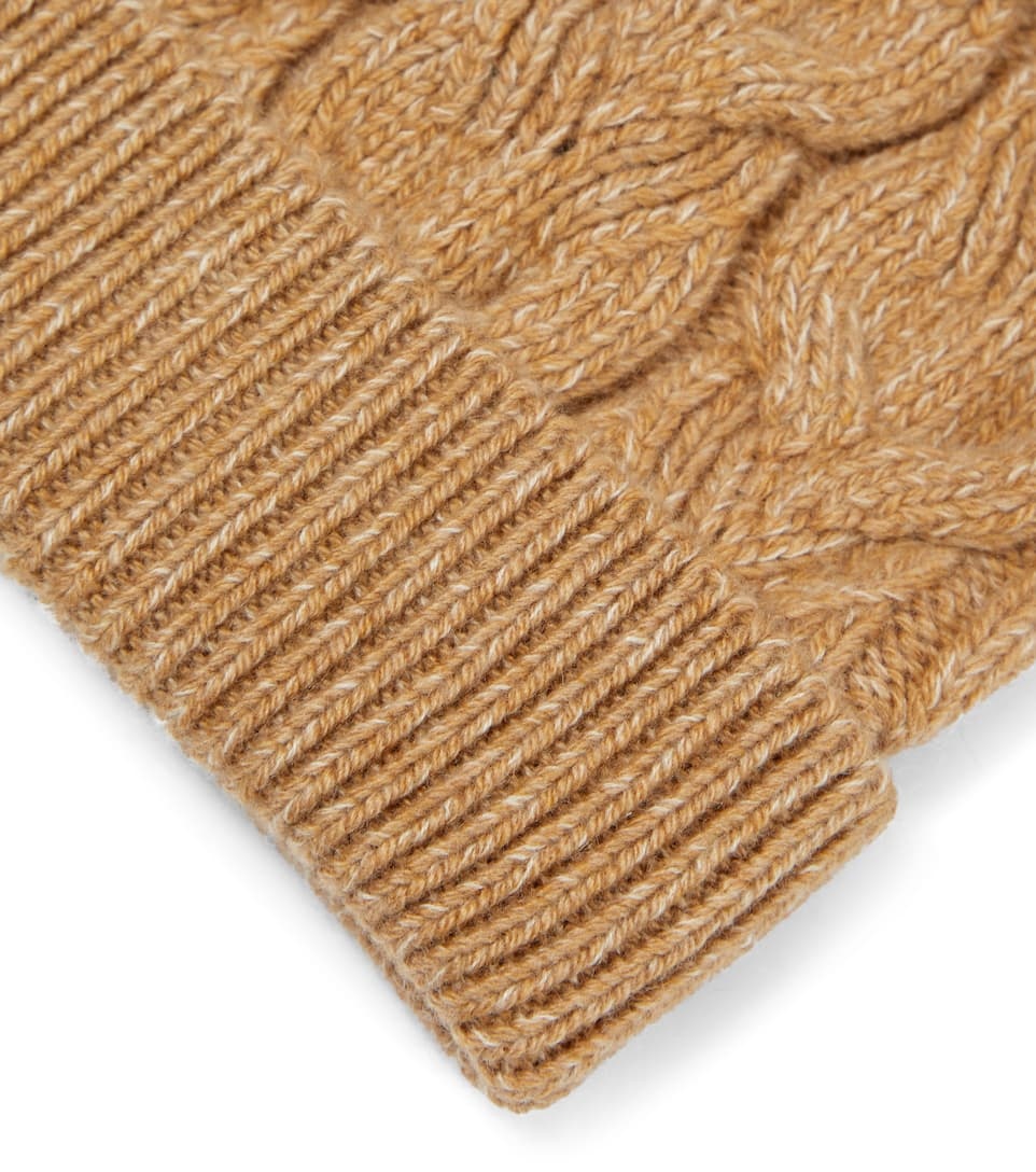 Cable-knit cashmere beanie - 3