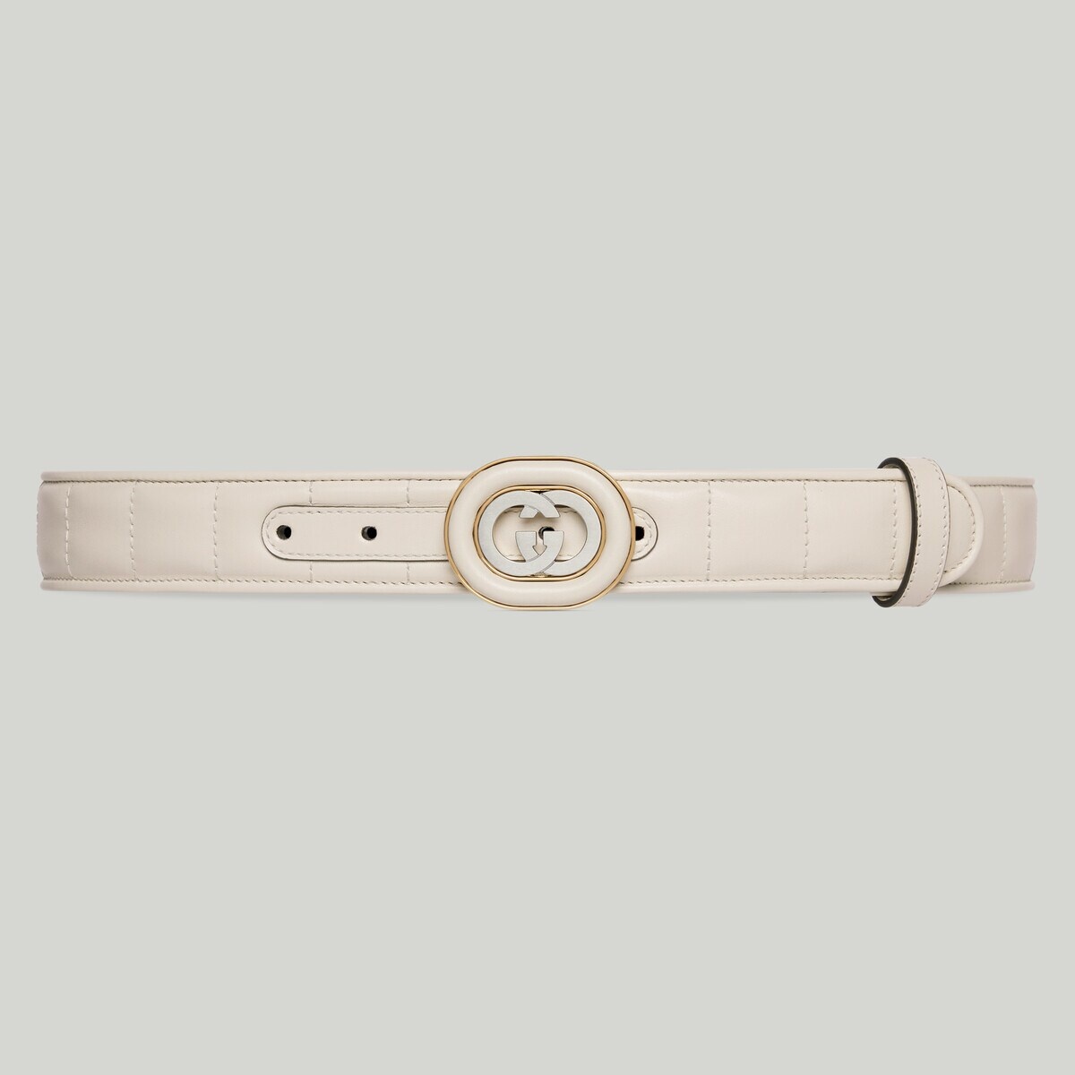 Belt with Interlocking G buckle - 1