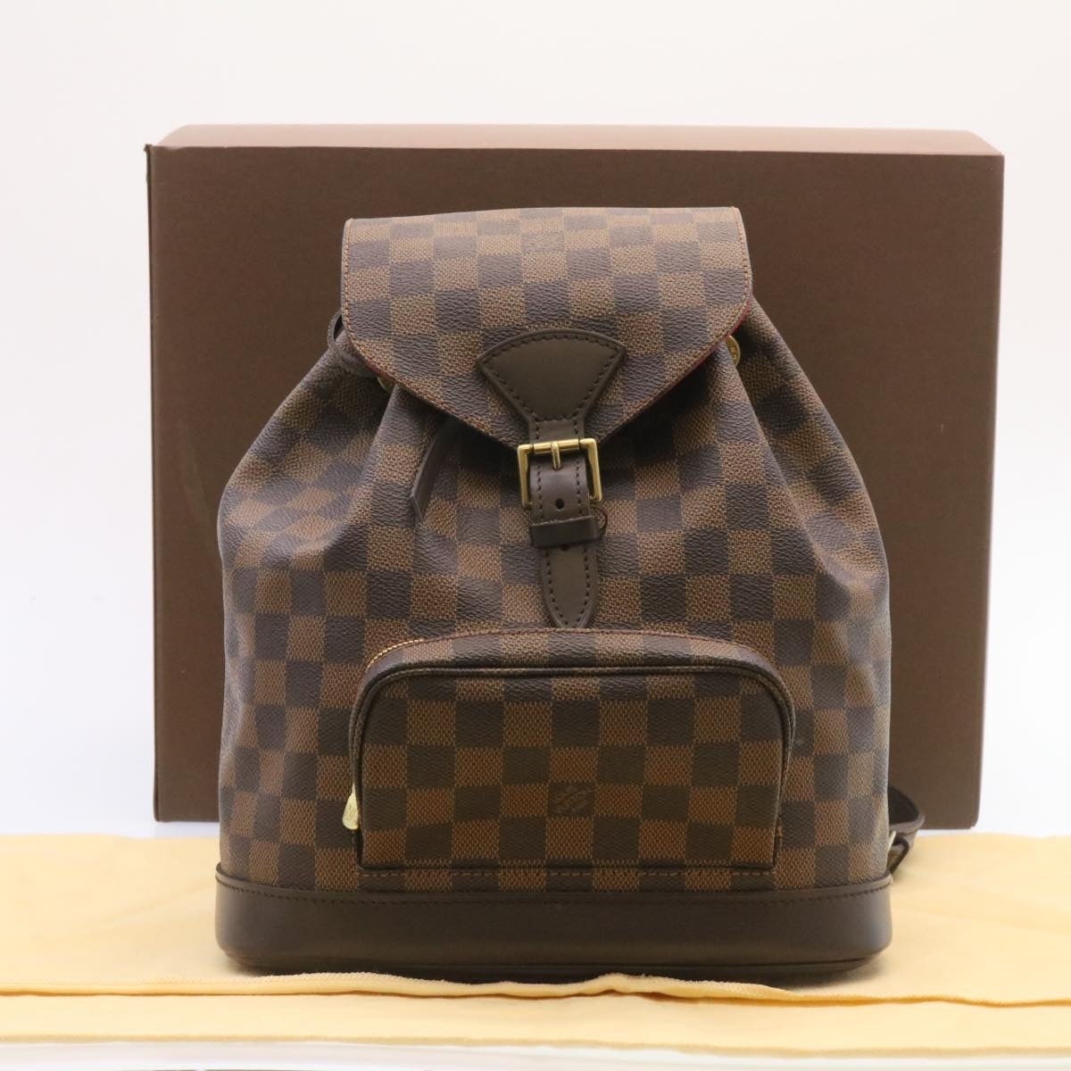 LOUIS VUITTON Damier Ebene Montsouris MM Backpack N51143 - 11