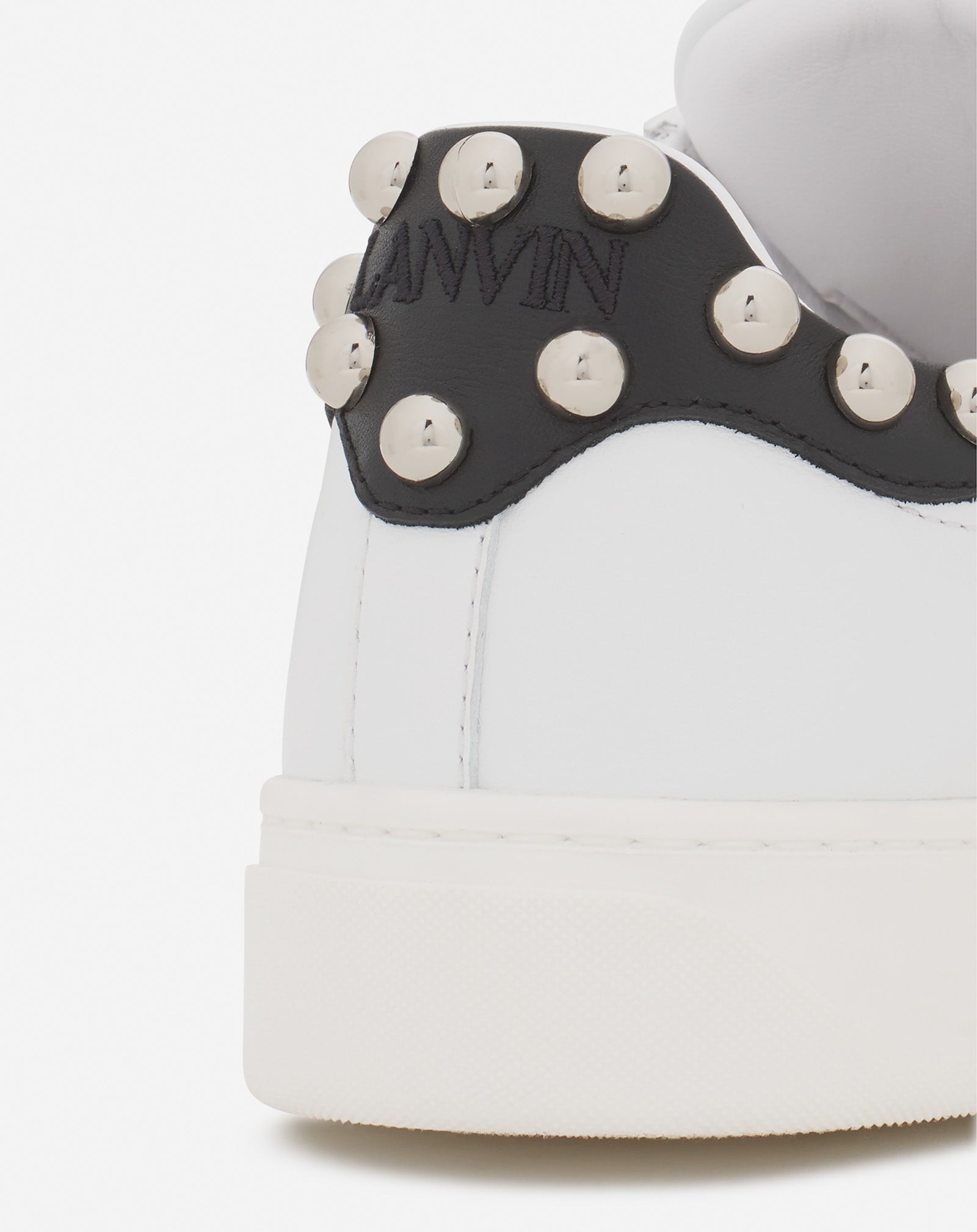 STUDDED LEATHER DDBO SNEAKERS - 5