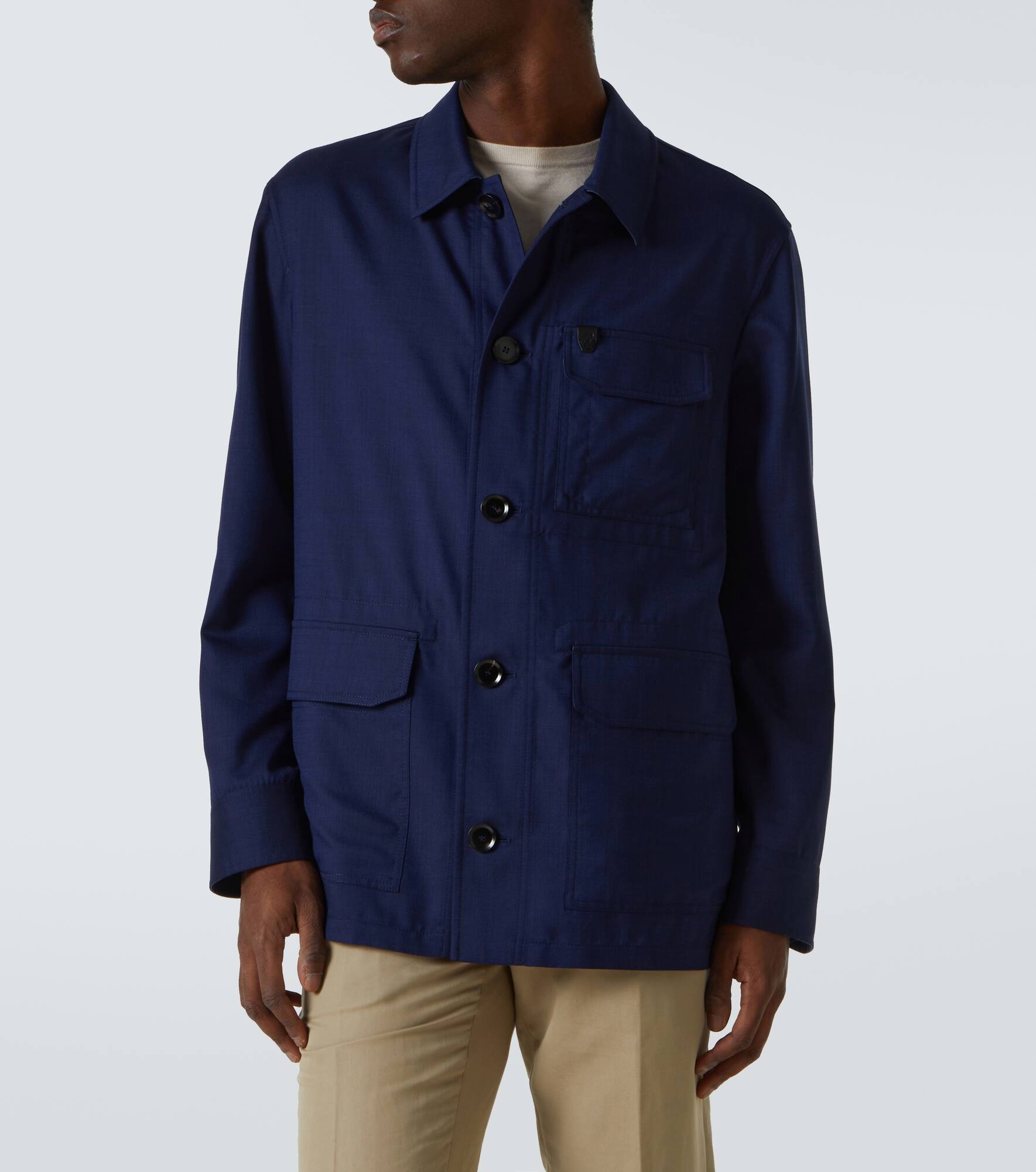 Wool and silk jacket - 3