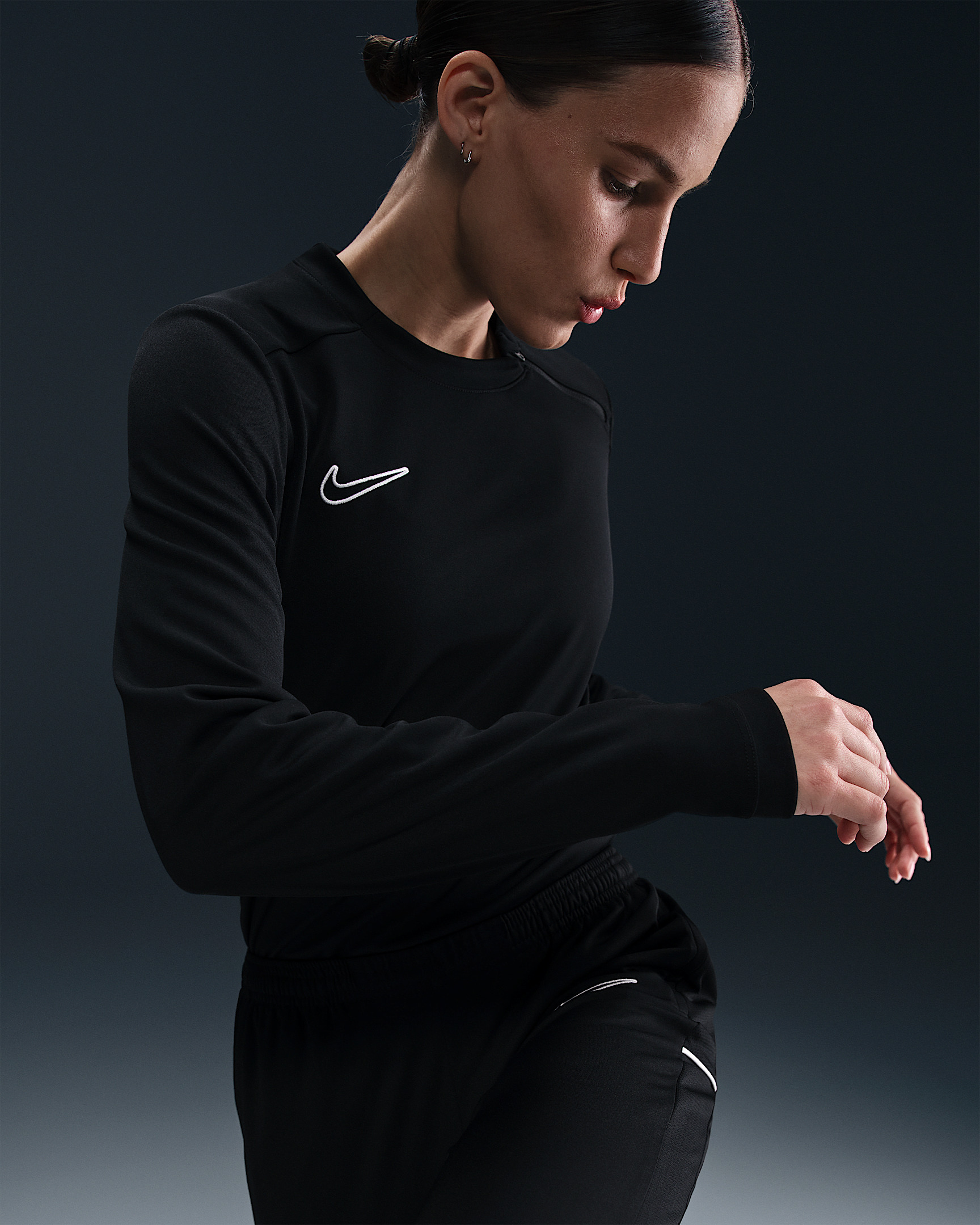 Nike Academy Women's Dri-FIT Crew-Neck Long-Sleeve Soccer Top - 3