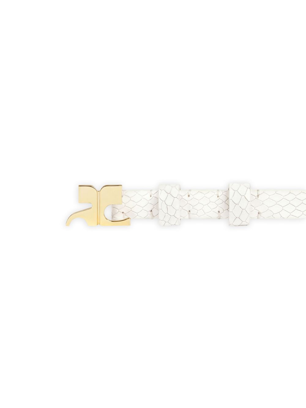 Viper leather belt - 4
