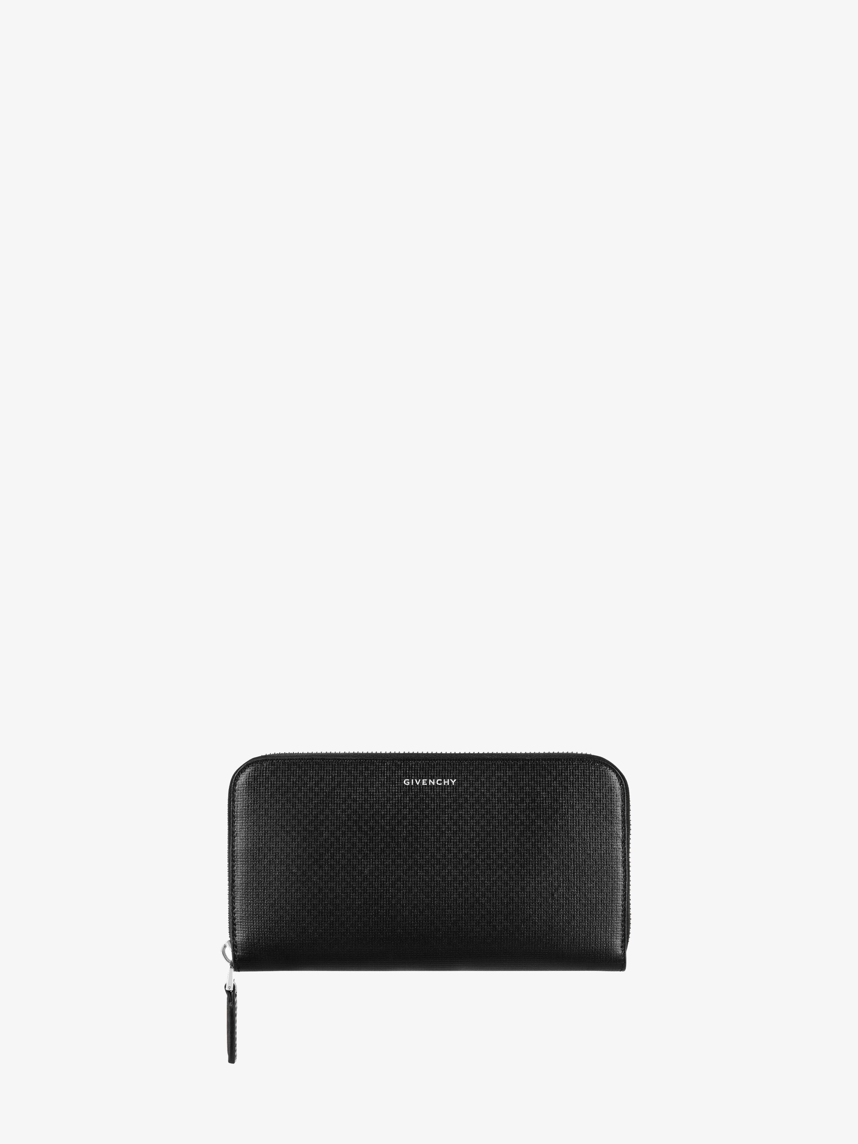 ZIPPED WALLET IN 4G CLASSIC LEATHER - 1