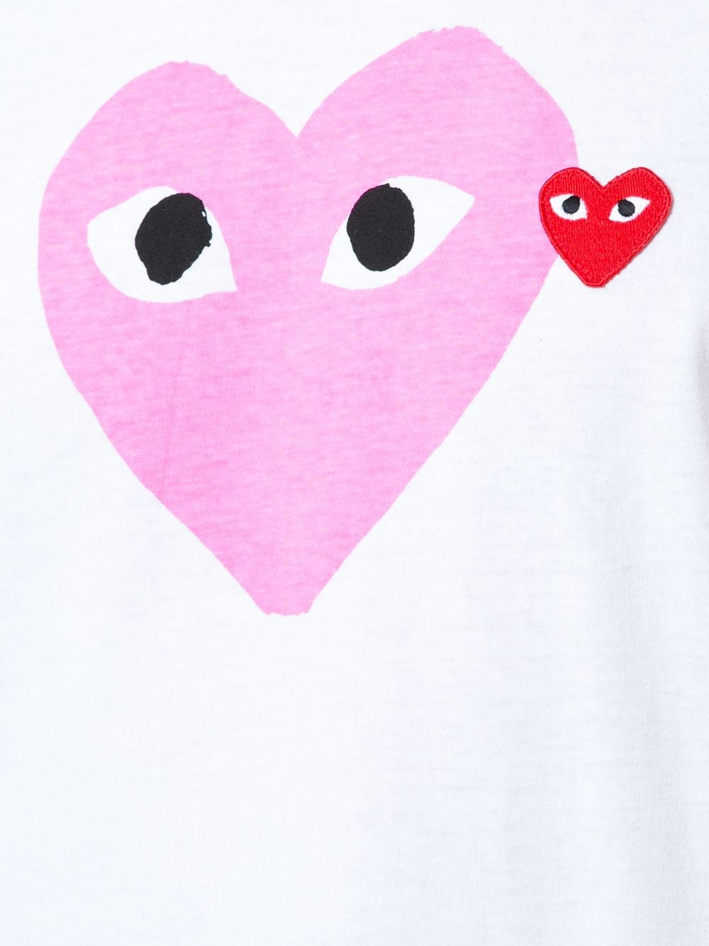 heart print T-shirt - 5