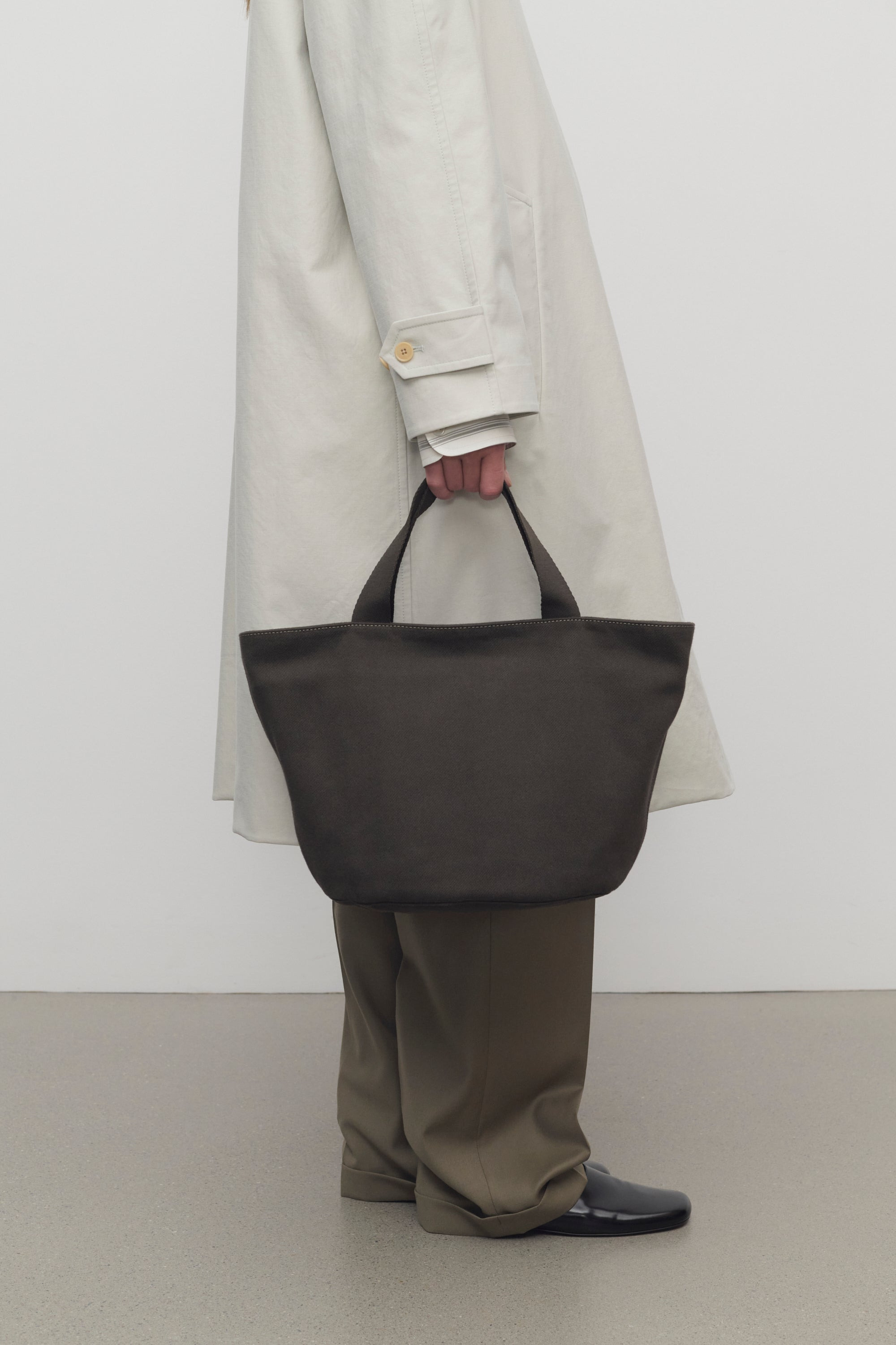 Sisal Tote Bag in Cotton Canvas - 5