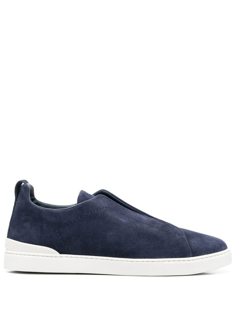 slip-on suede trainers 1