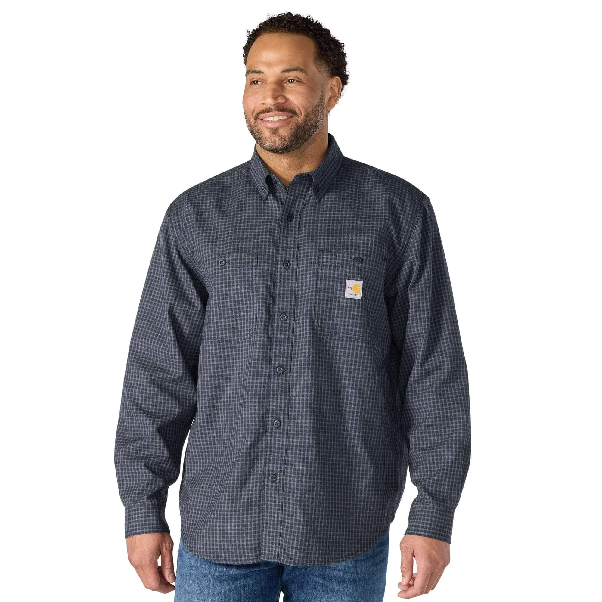 FR Force Sun Defender™ LS Plaid Shirt - 1