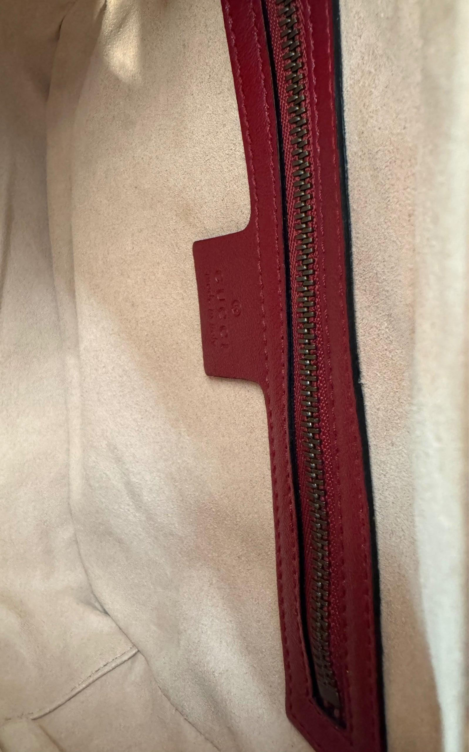 GG Marmont Matelassé Bamboo Handle Shoulder Bag - 9